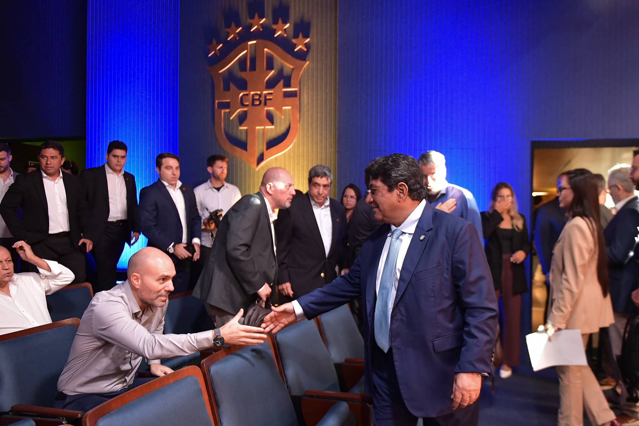 Ednaldo Rodrigues n&atilde;o comentou sobre recentes pol&ecirc;micas envolvendo a CBF (Foto: Staff Images/ CBF)