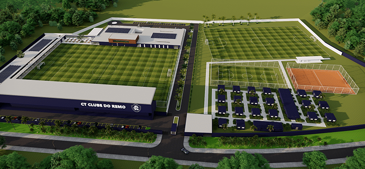 Remo apresentou projeto do novo CT do clube nesta semana (Foto: Divulga&ccedil;&atilde;o/Remo)