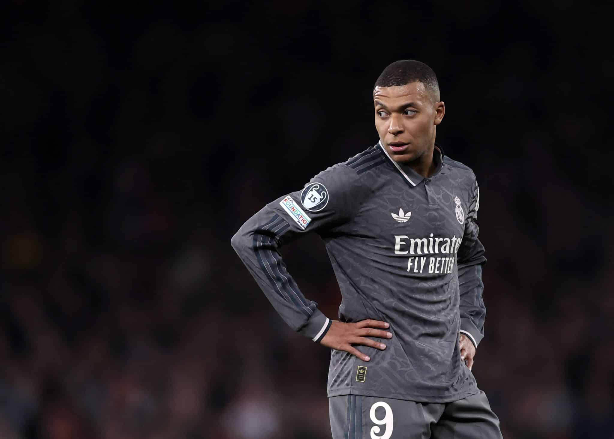 Mbapp&eacute; foi um dos jogadores mais criticados pela m&iacute;dia ap&oacute;s a derrota do Real Madrid para o Arsenal 