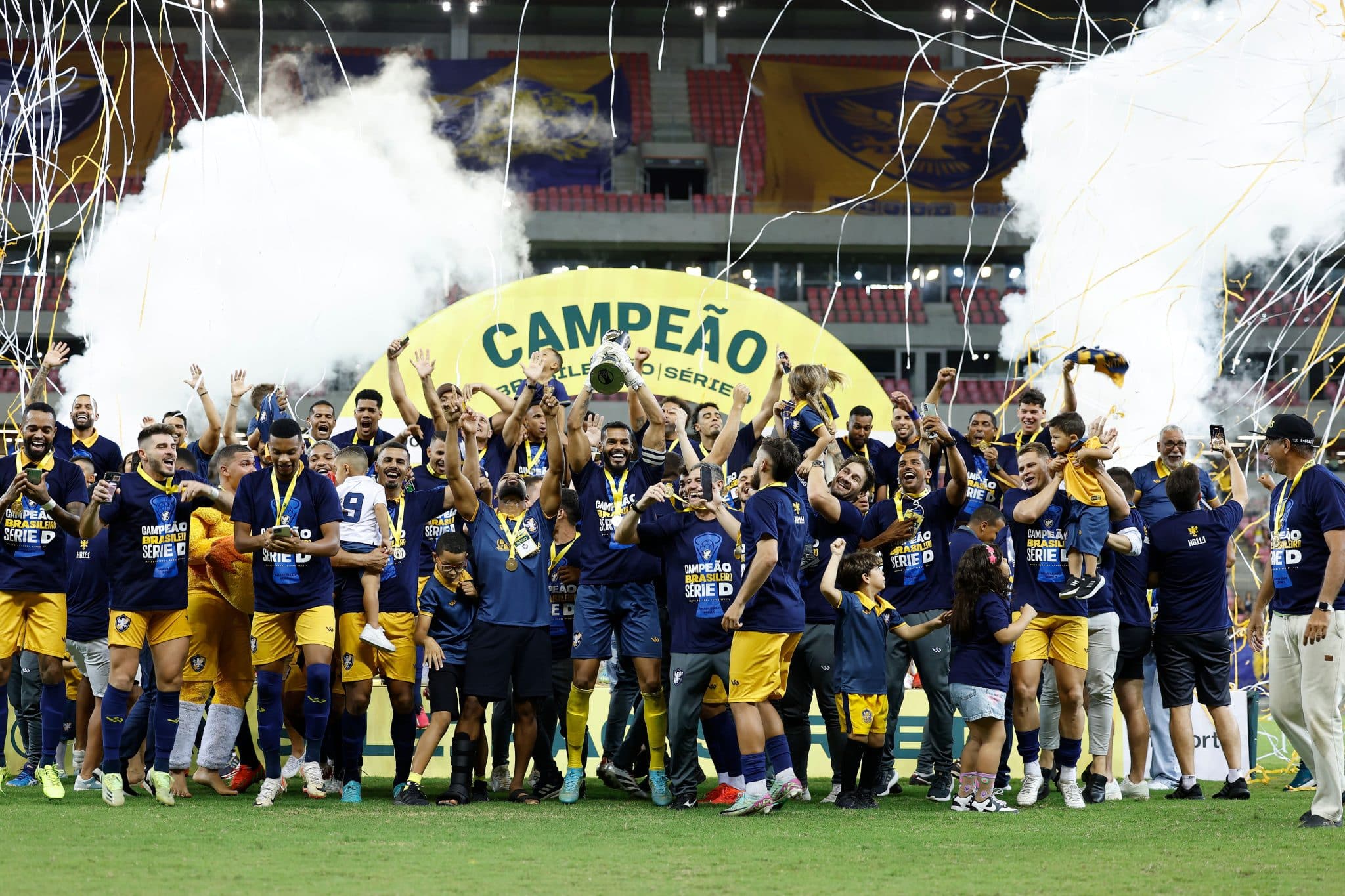 O Retr&ocirc;-PE &eacute; o atual campe&atilde;o da S&eacute;rie D (Foto: Rafael Ribeiro/CBF)
