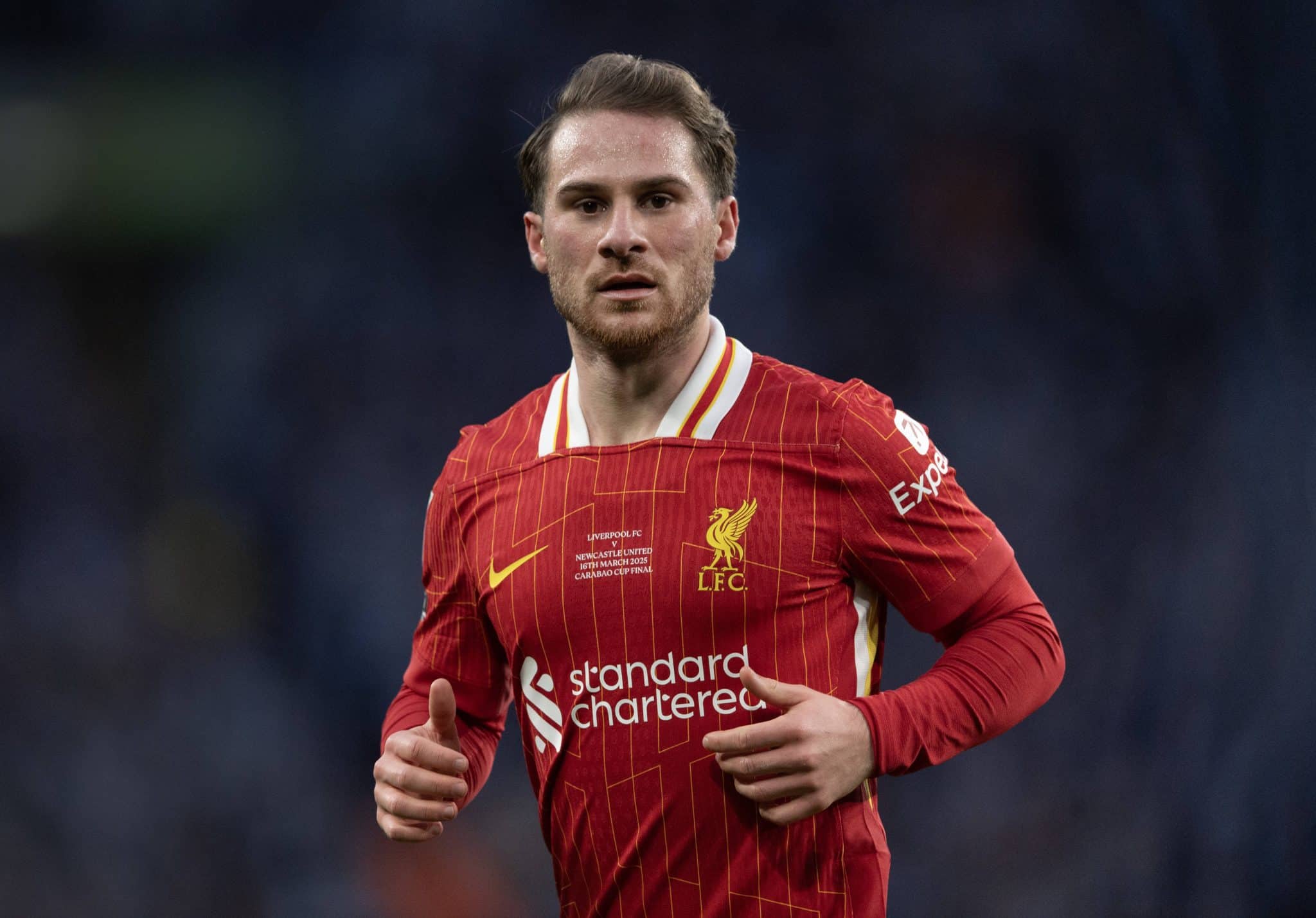 Alexis MacAllister pelo Liverpool Foto: (Imago)