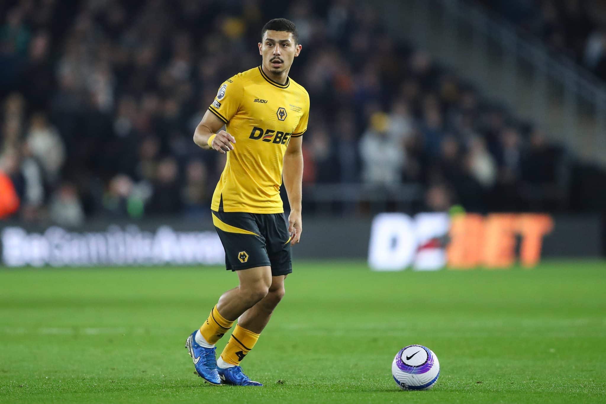 Andr&eacute; est&aacute; em alta no Wolverhampton Foto: (Imago)