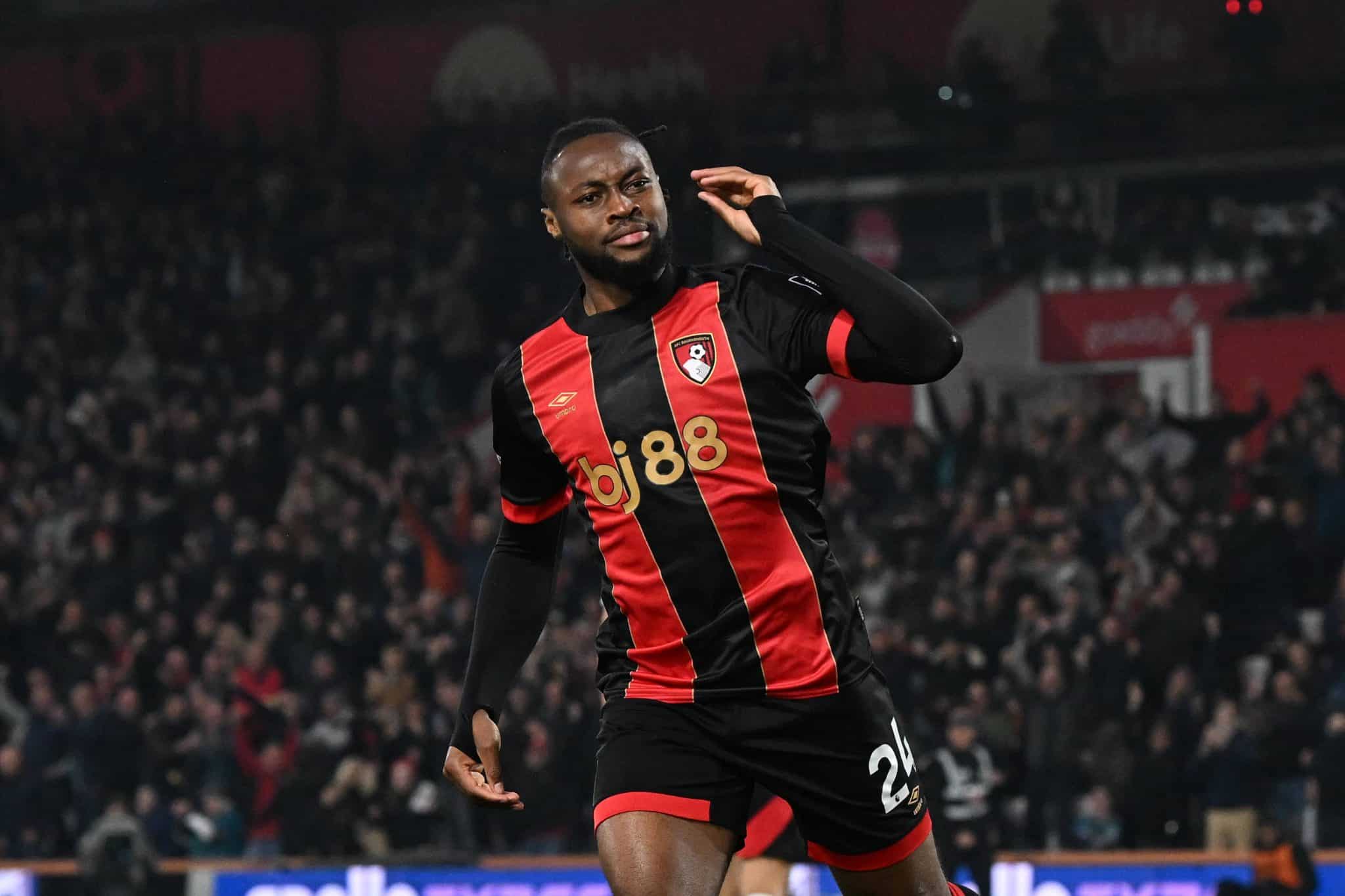 Antoine Semenyo est&aacute; em alta no Bournemouth Foto: (Imago)