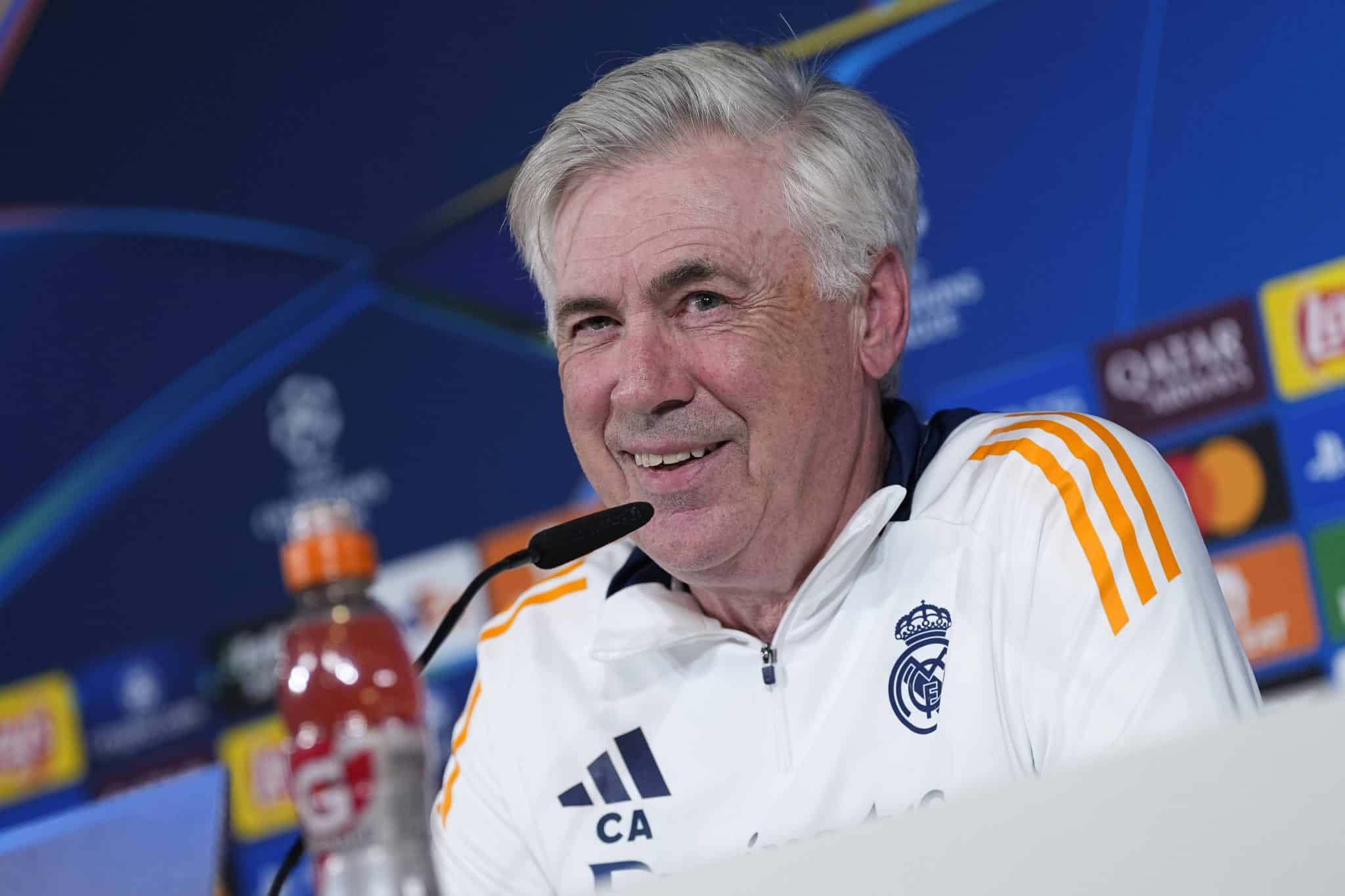Carlo Ancelotti, treinador do Real Madrid. Foto: Imago