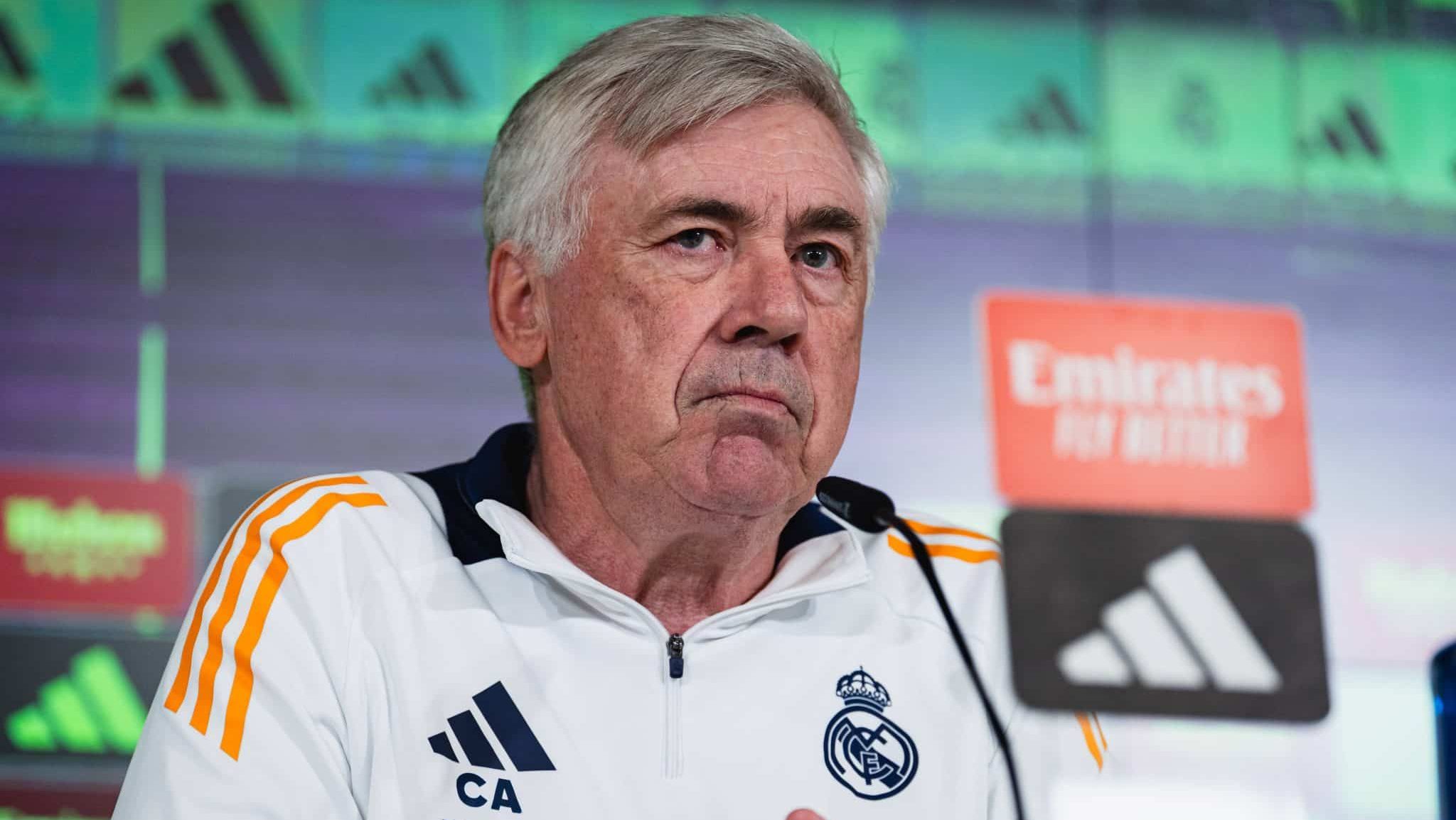 Site diz que pr&oacute;ximo t&eacute;cnico da Sele&ccedil;&atilde;o deve ser Ancelotti, que se irrita com avalanche de perguntas