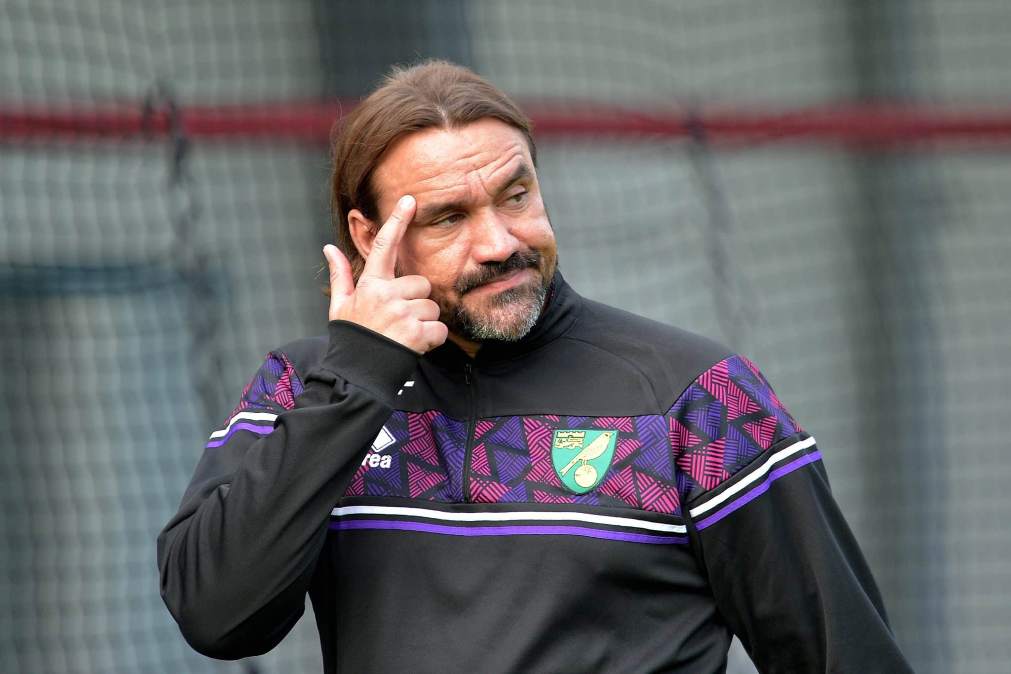 Daniel Farke &agrave; frente do Norwich Foto: (Imago)