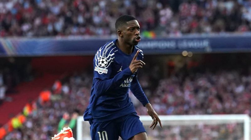 Dembélé iguala Mbappé em vitória do PSG com outra atuação heroica de Donnarumma