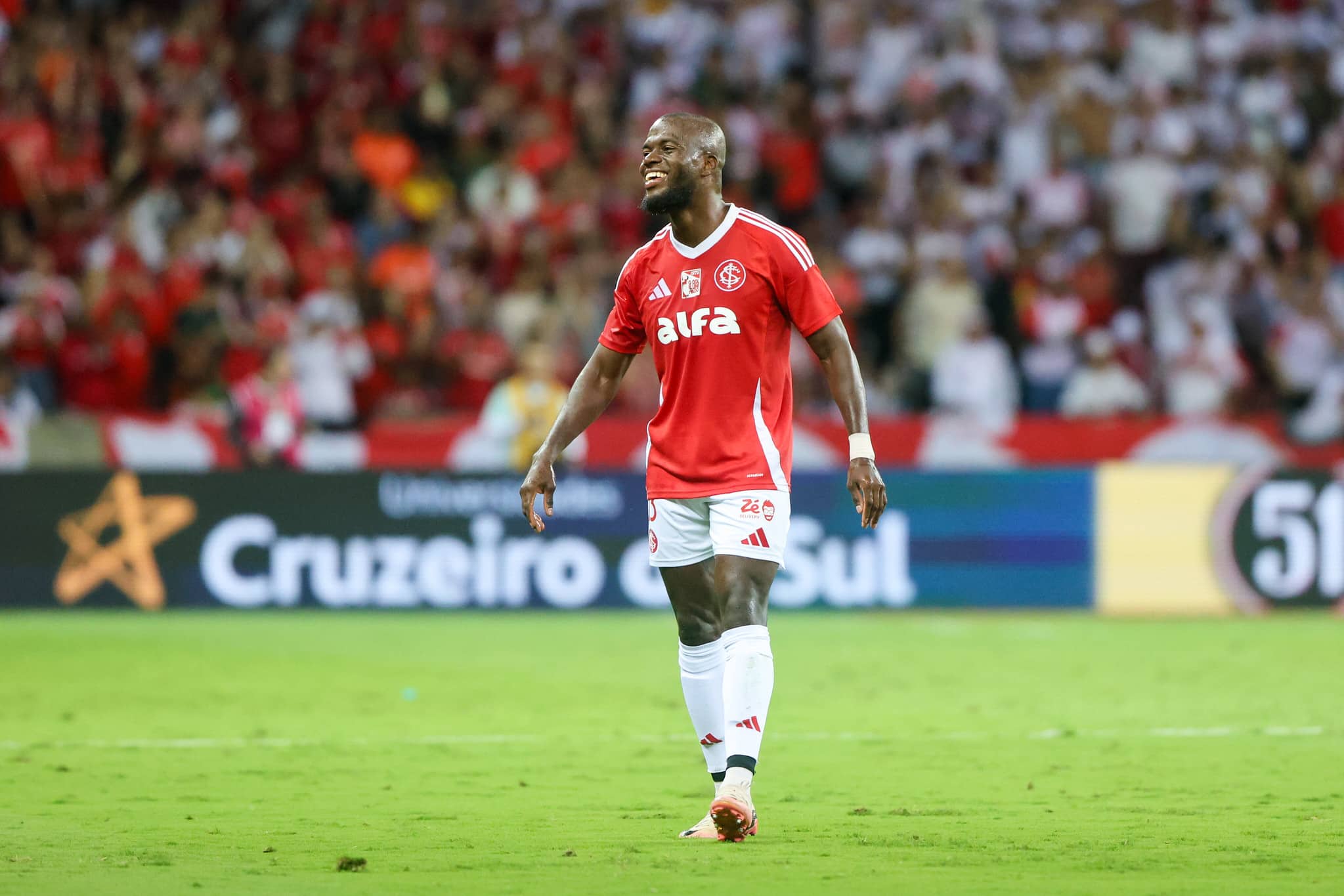 Enner Valencia marcou seu s&eacute;timo gol pelo Inter na temporada 