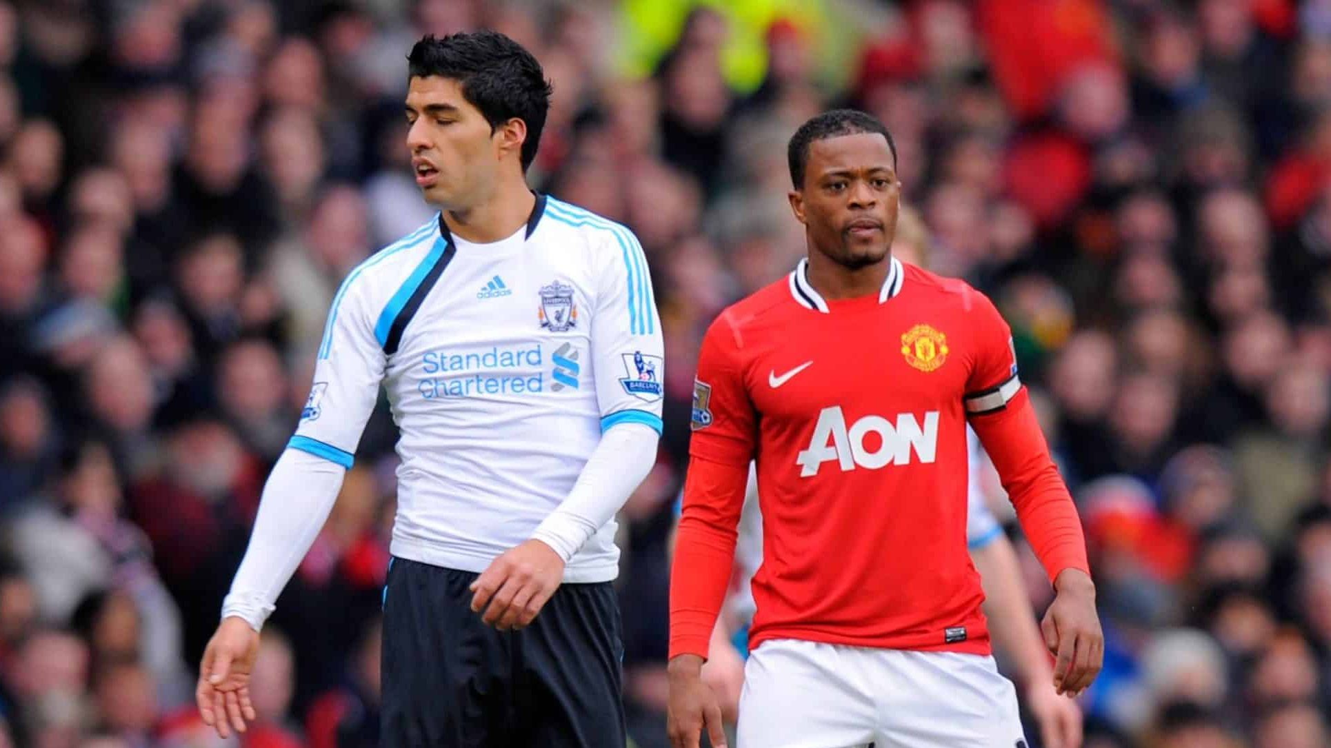 Algozes antigos: Evra desafia Luis Su&aacute;rez para luta anos ap&oacute;s acusa&ccedil;&atilde;o de racismo