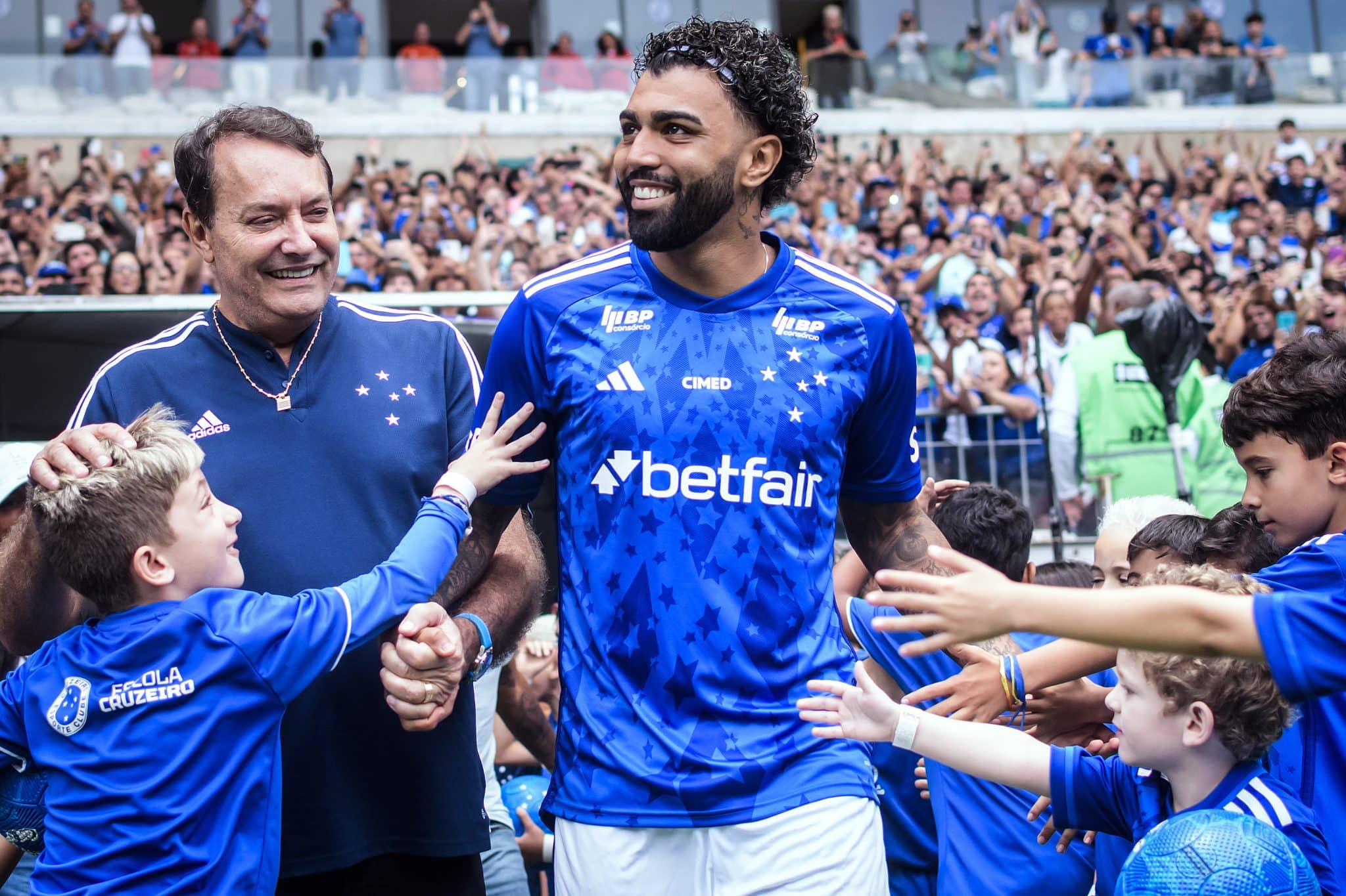 Gabigol chegou com status de estrela, mas, assim como outros medalh&otilde;es do Cruzeiro, ainda n&atilde;o despontou Foto: (Gustavo Aleixo/Cruzeiro)