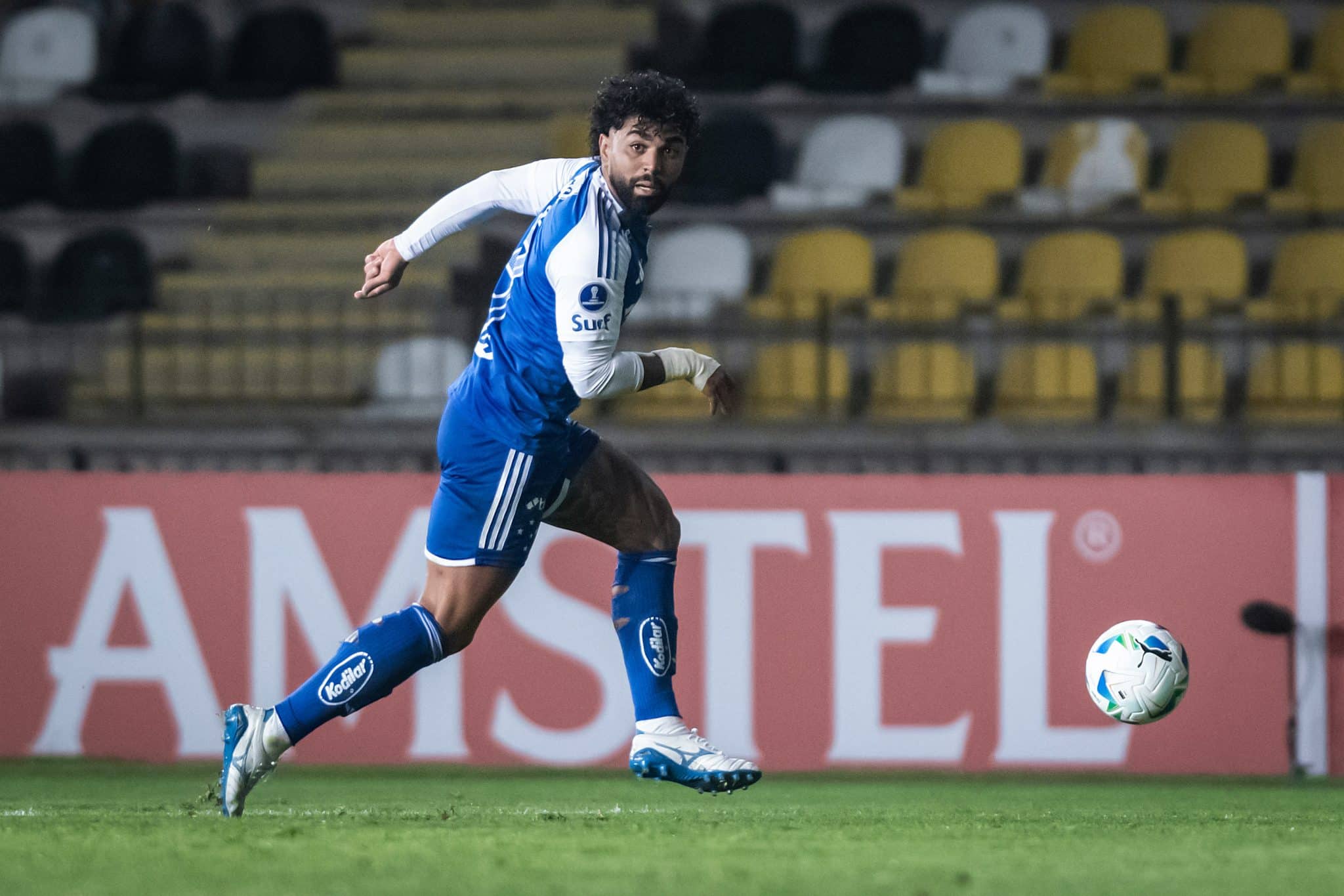 Gabigol e ataque do Cruzeiro n&atilde;o conseguiram converter oportunidades (Foto: Gustavo Aleixo/Cruzeiro)