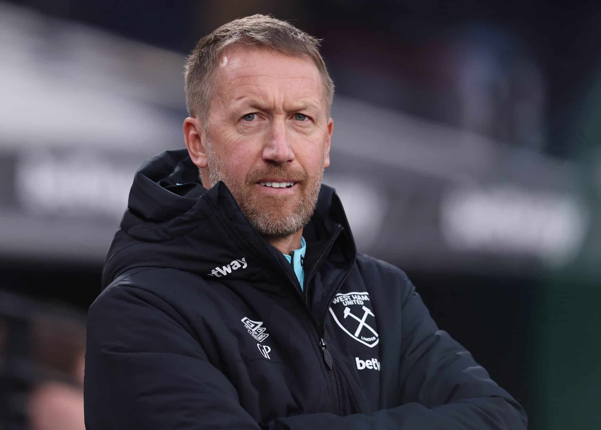 Graham Potter, t&eacute;cnico do West Ham Foto: (Imago)