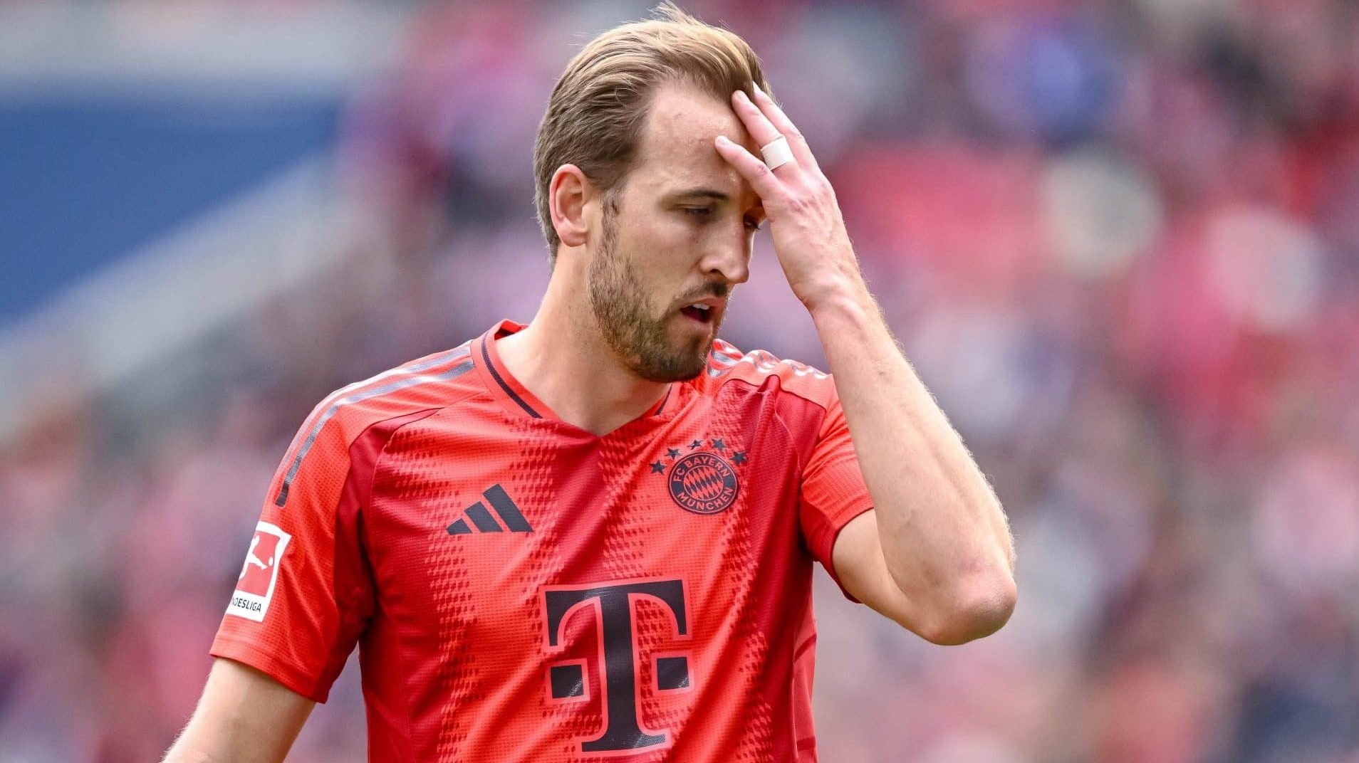 Bayern: Harry Kane sofre com azar no jogo mais importante da sua carreira