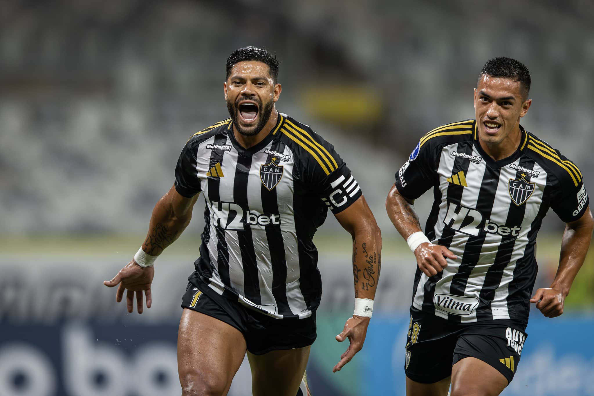 Hulk anotou o segundo gol da goleada do Galo 