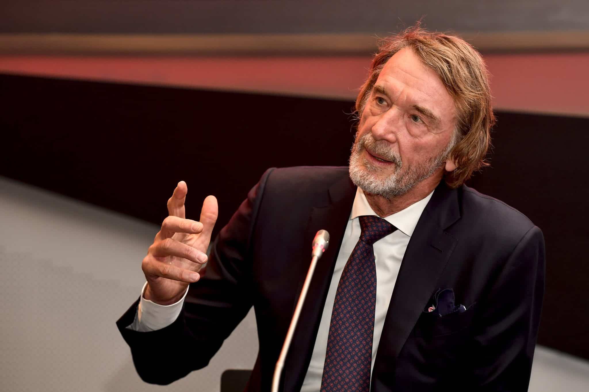 Sir Jim Ratcliffe, dono do Manchester United