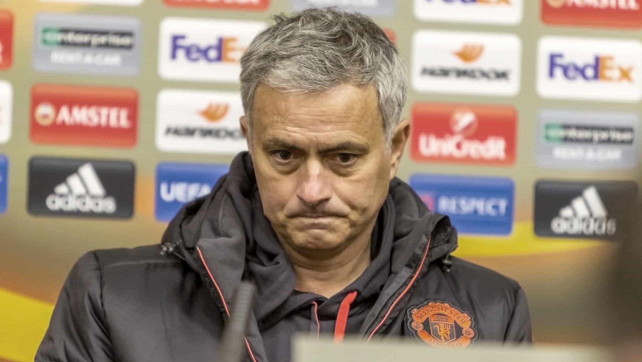 Jos&eacute; Mourinho, ex-t&eacute;cnico do Manchester United Foto: (Imago)