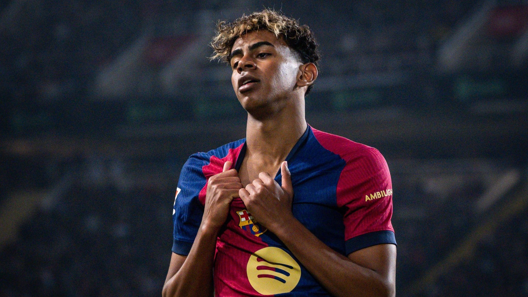 Lamine Yamal, do Barcelona Foto: (Imago)