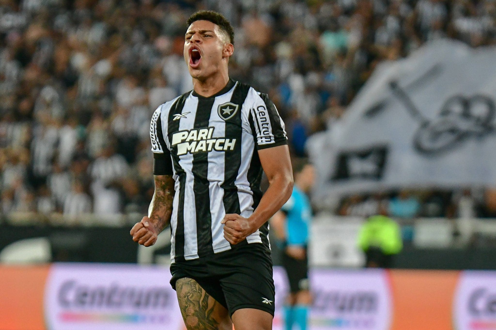 Luis Henrique pelo Botafogo em 2023 Foto: (Imago)