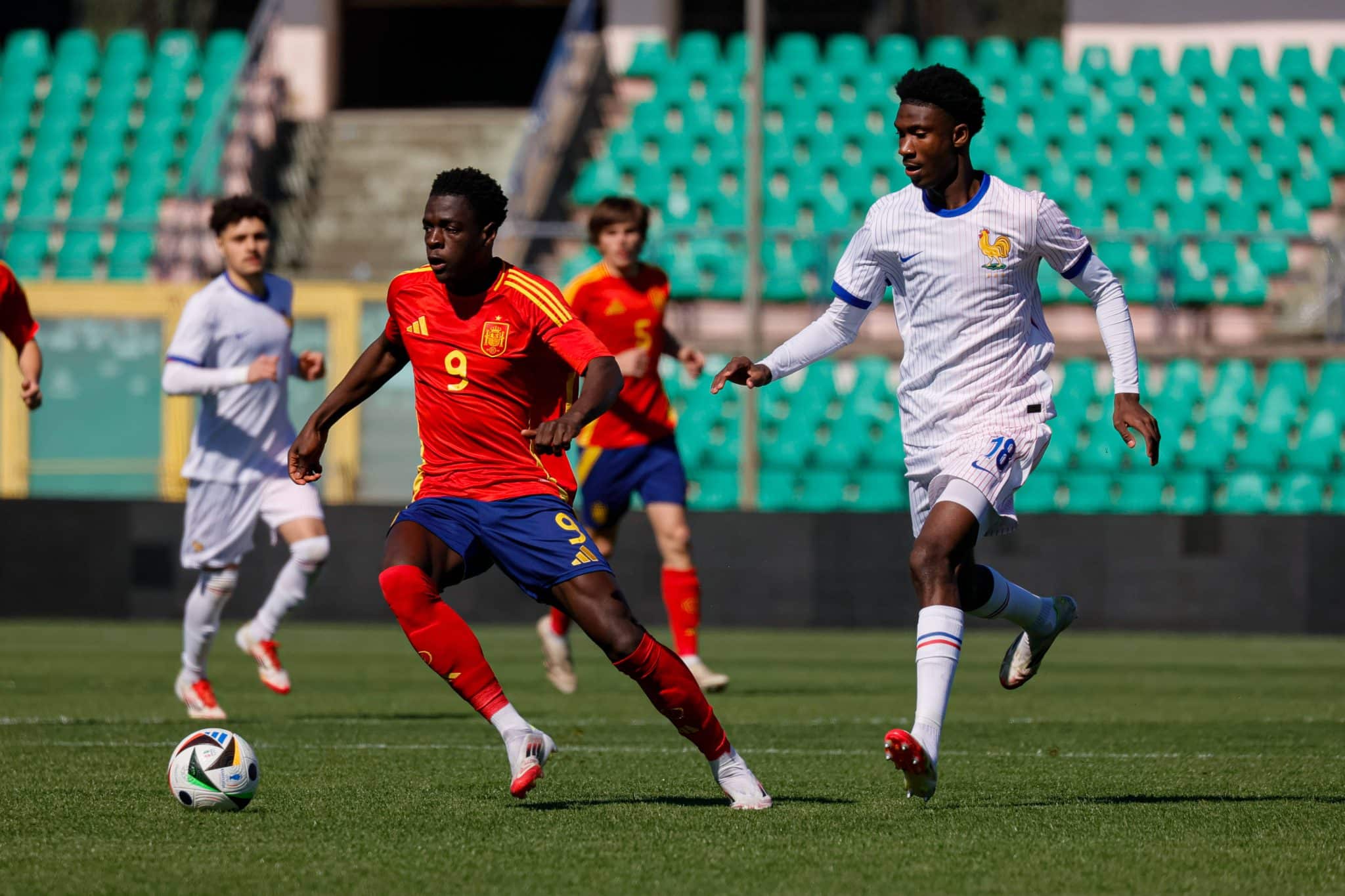 Janneh &eacute; o futuro goleador que a Espanha espera em sua sele&ccedil;&atilde;o principal Foto: (Imago)