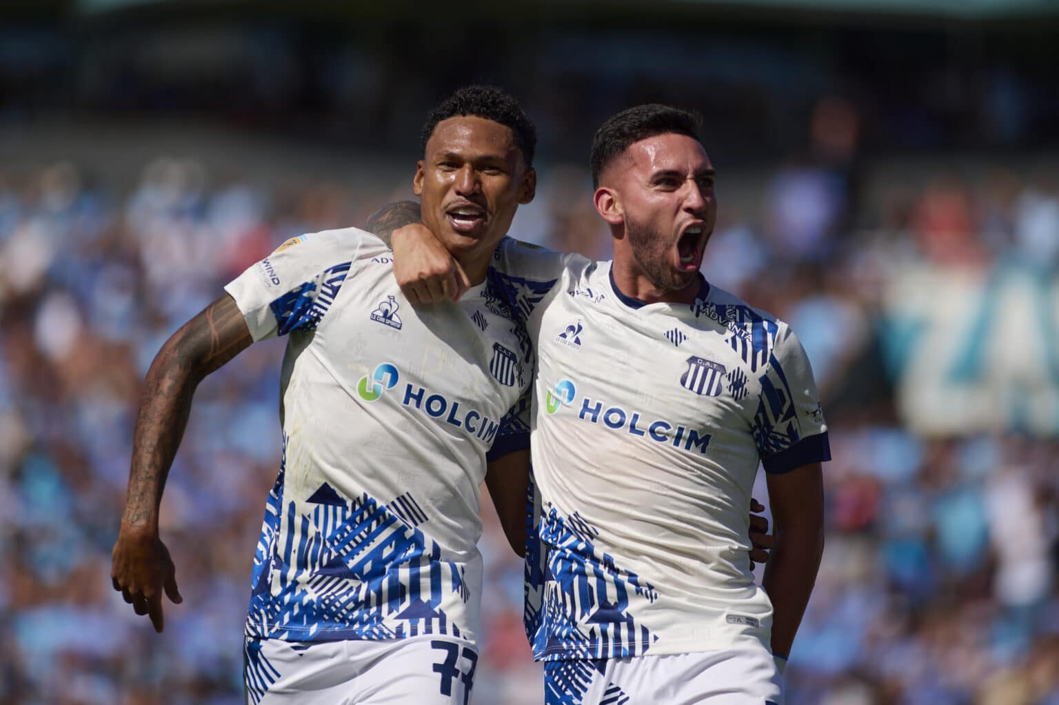 Rick Jhonatan, atacante brasileiro do Talleres (Foto: Divulga&ccedil;&atilde;o/Talleres)