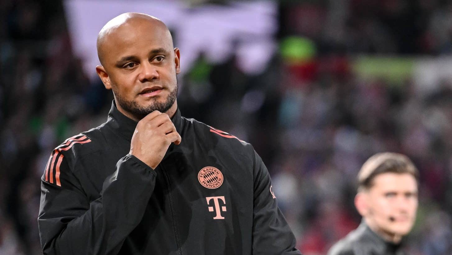 Vincent Kompany, t&eacute;cnico do Bayern Foto: (Imago)
