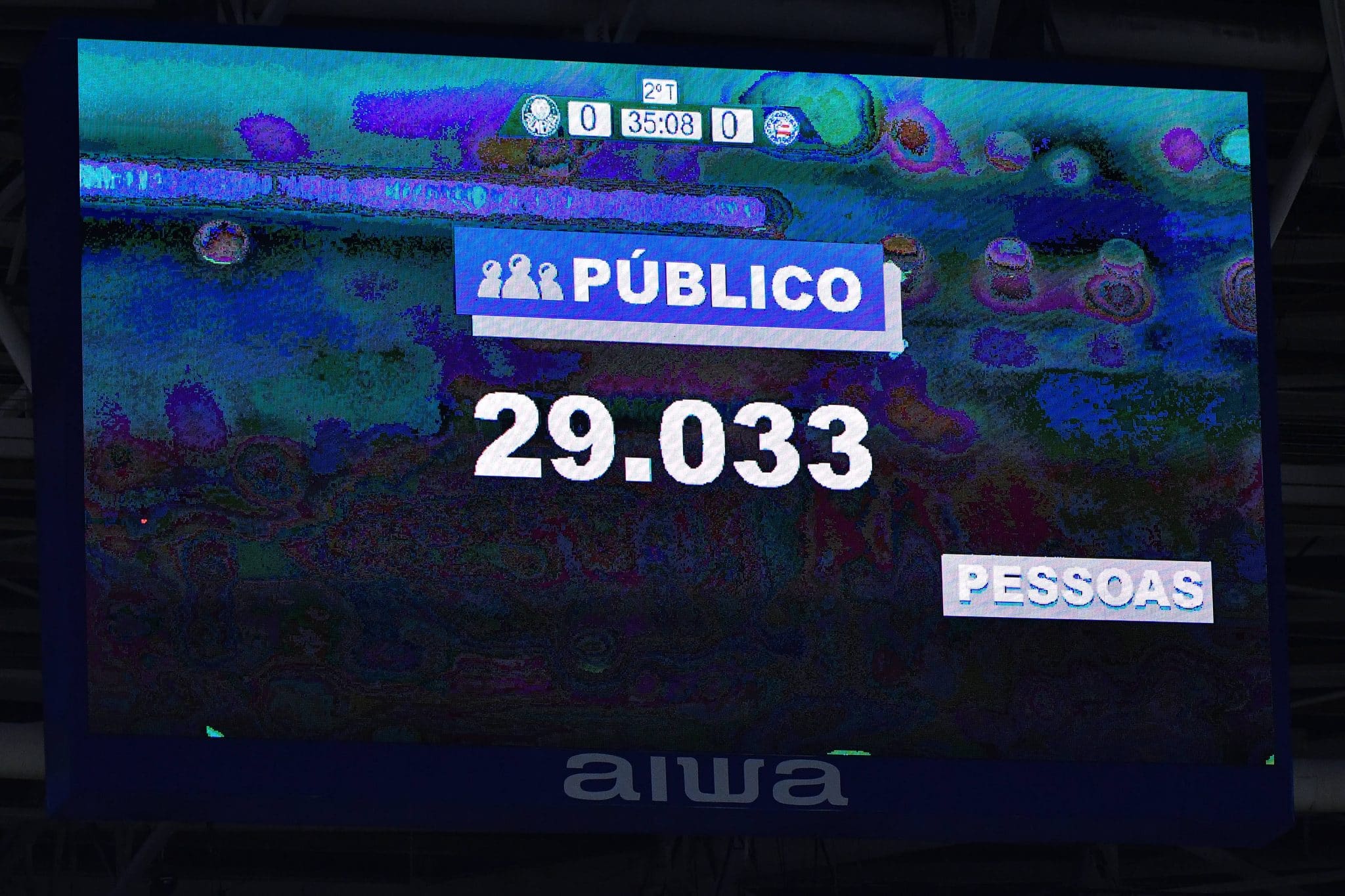 Tel&atilde;o do Allianz Parque. Foto: Imago