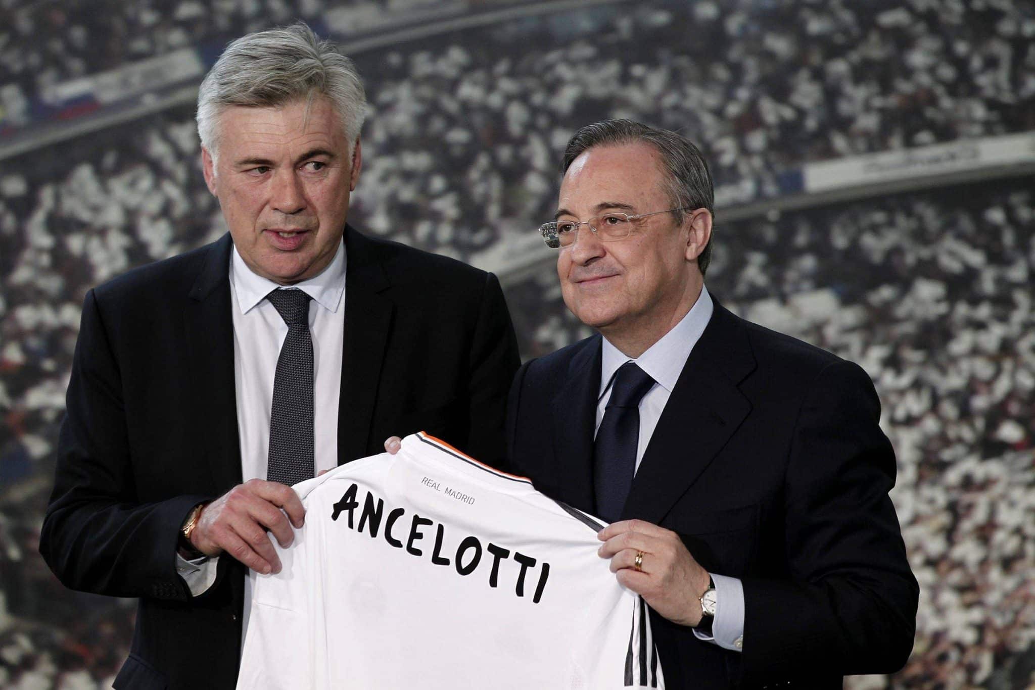 No Real Madrid, Ancelotti &eacute; o treinador com mais t&iacute;tulos conquistados. Ao todo, s&atilde;o 15 trof&eacute;us. Foto: Imago