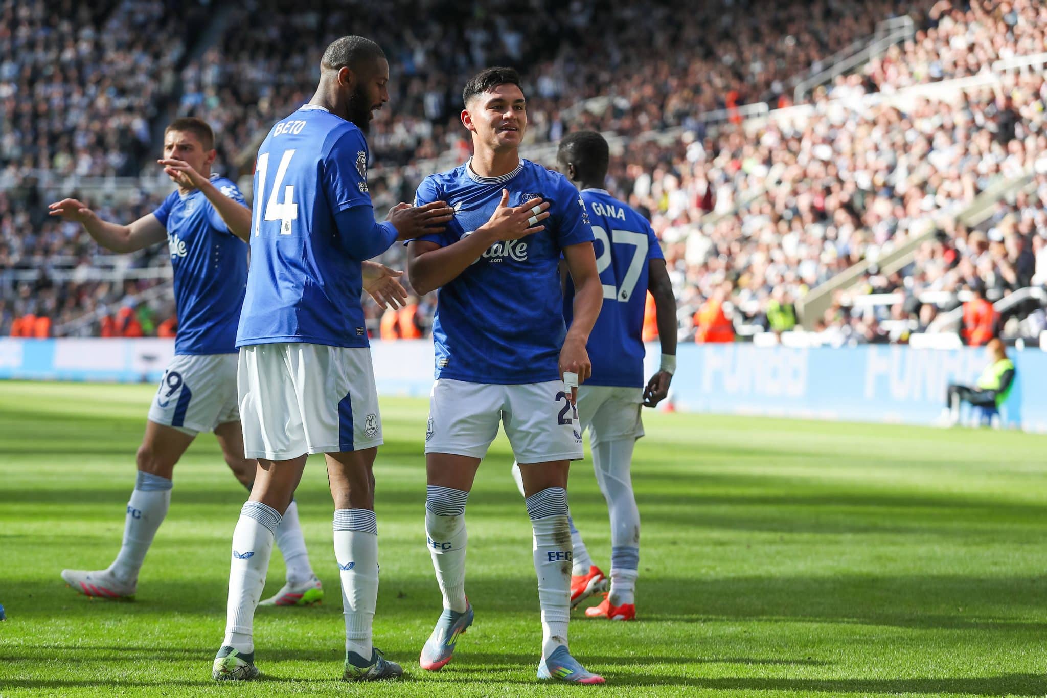 Carlos Alcaraz se reencontrou no Everton Foto: (Imago)