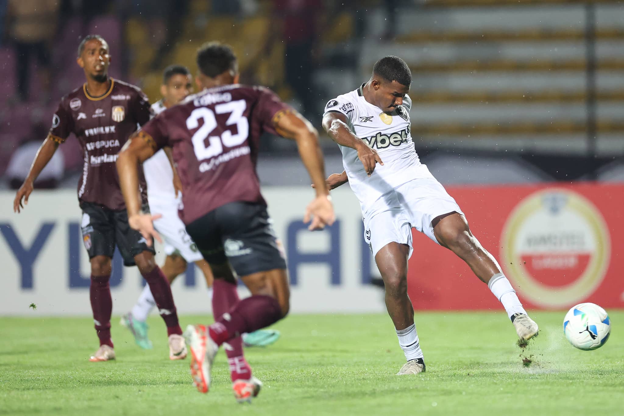 Cuiabano participou dos dois gols do Botafogo (Foto: Vitor Silva/Botafogo)