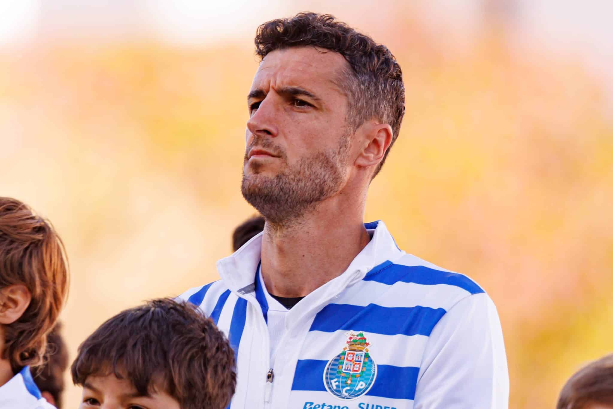 Iv&aacute;n Marcano antes de jogo do Porto na Liga Portugal
