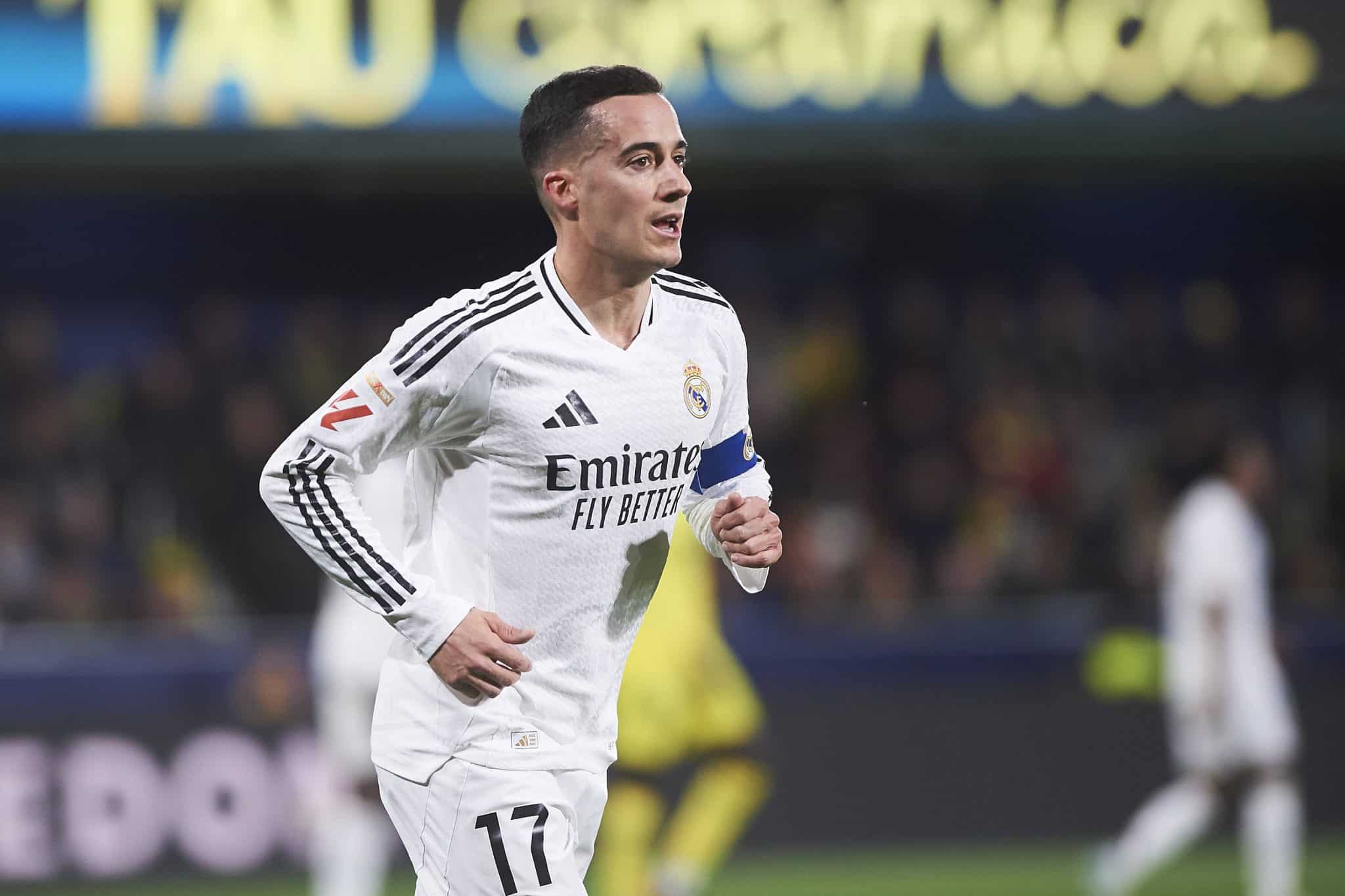 Lucas V&aacute;zquez no Campeonato Espanhol com o Real Madrid