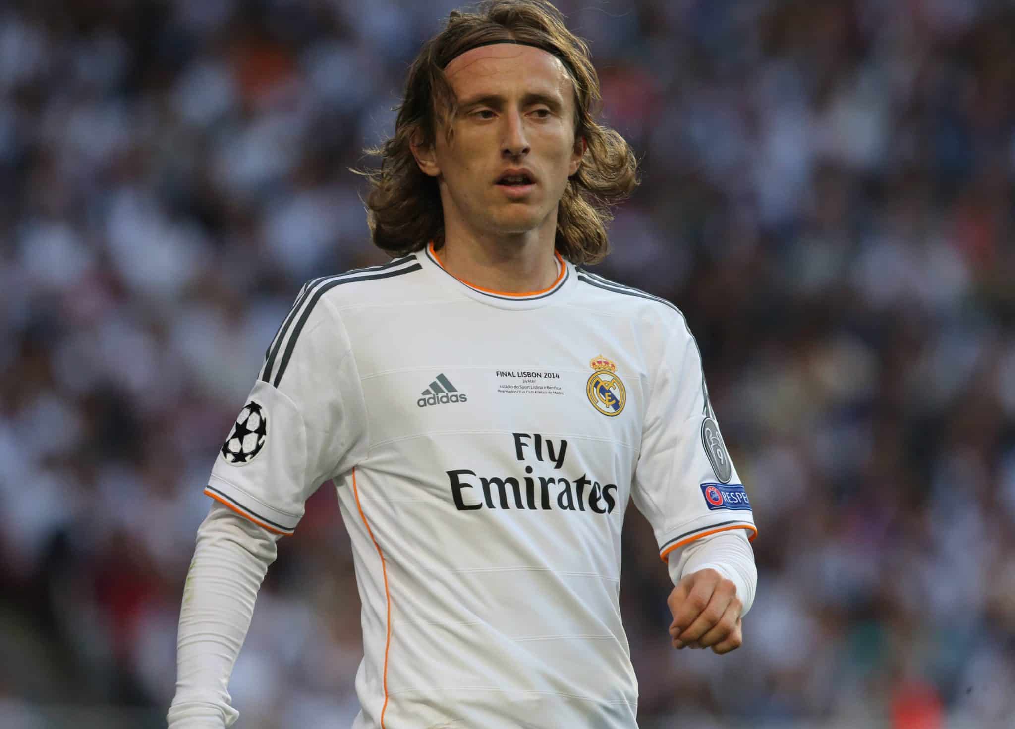 Modric no Real Madrid na Champions League 2013/14