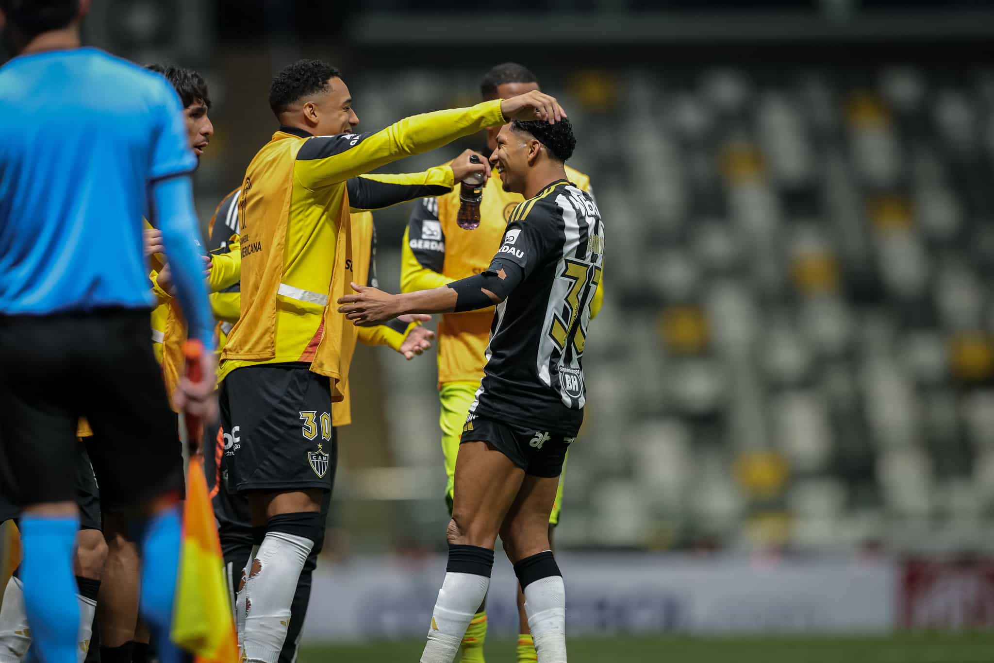 Rony marcou seu oitavo gol pelo Galo (Foto: Pedro Souza/Atl&eacute;tico-MG)