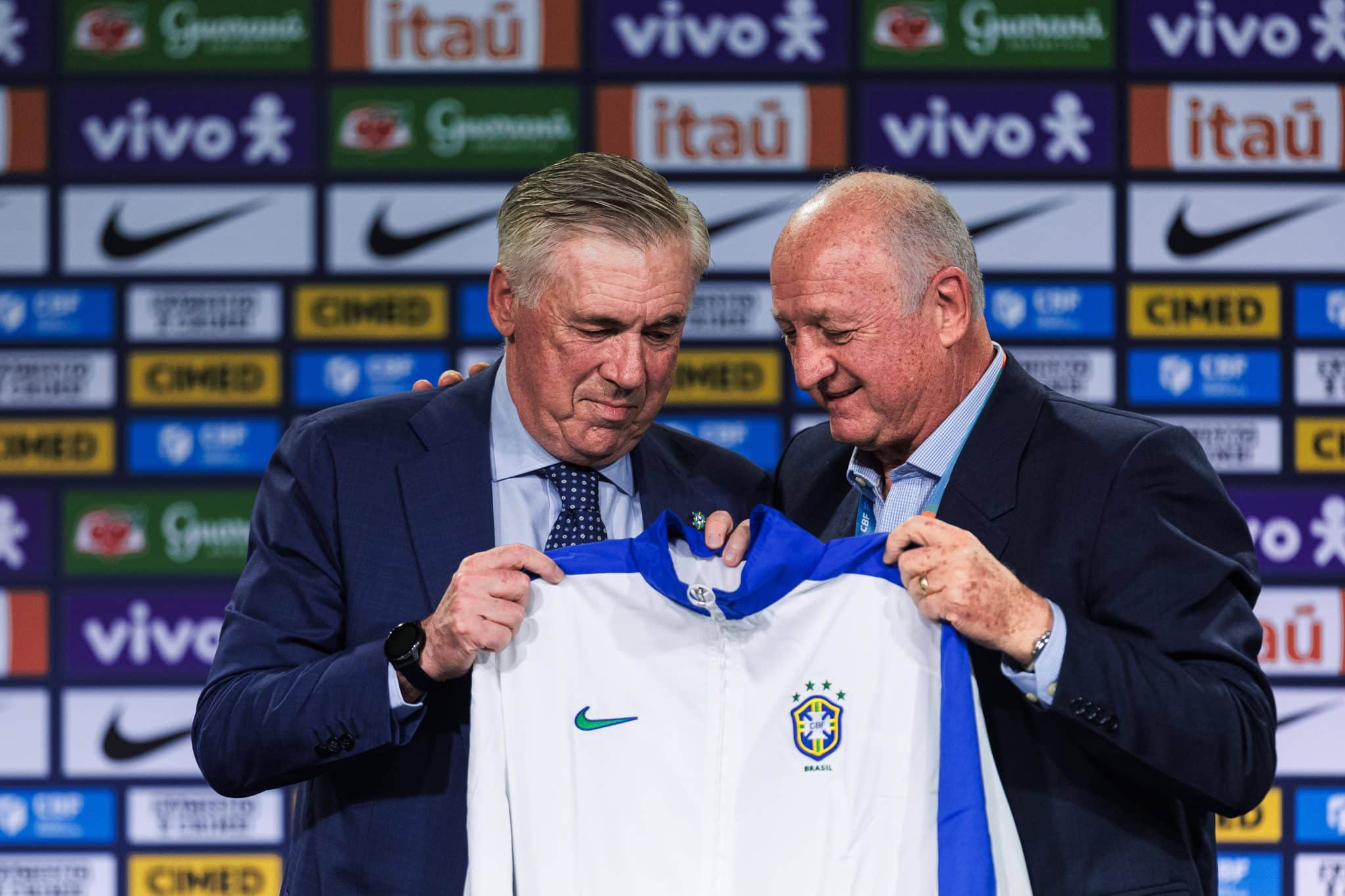 Carlo Ancelotti, novo treinador da Sele&ccedil;&atilde;o Brasileira. Foto: Imago