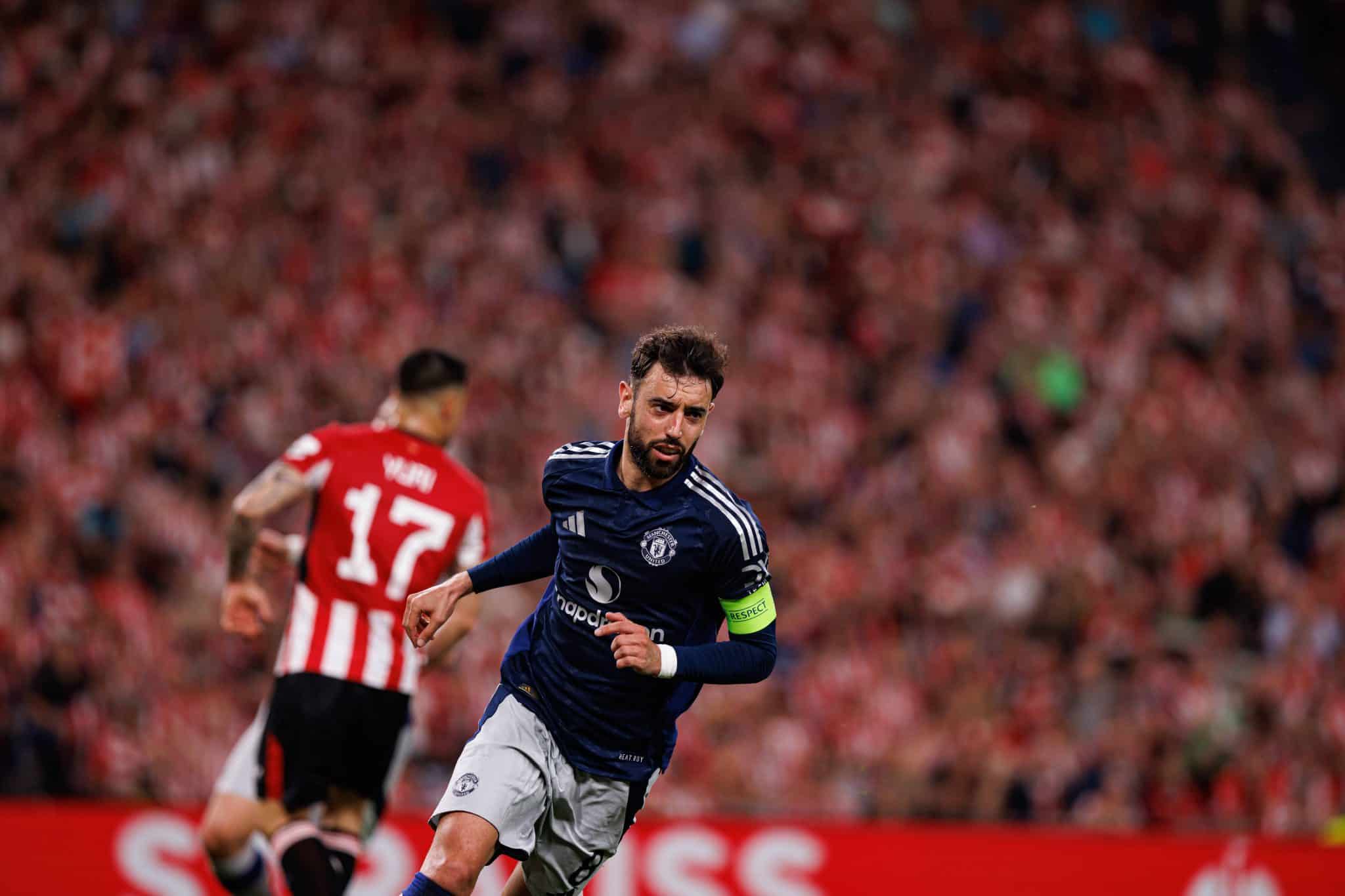 Bruno Fernandes chegou a 19 gols pelo Manchester United na temporada