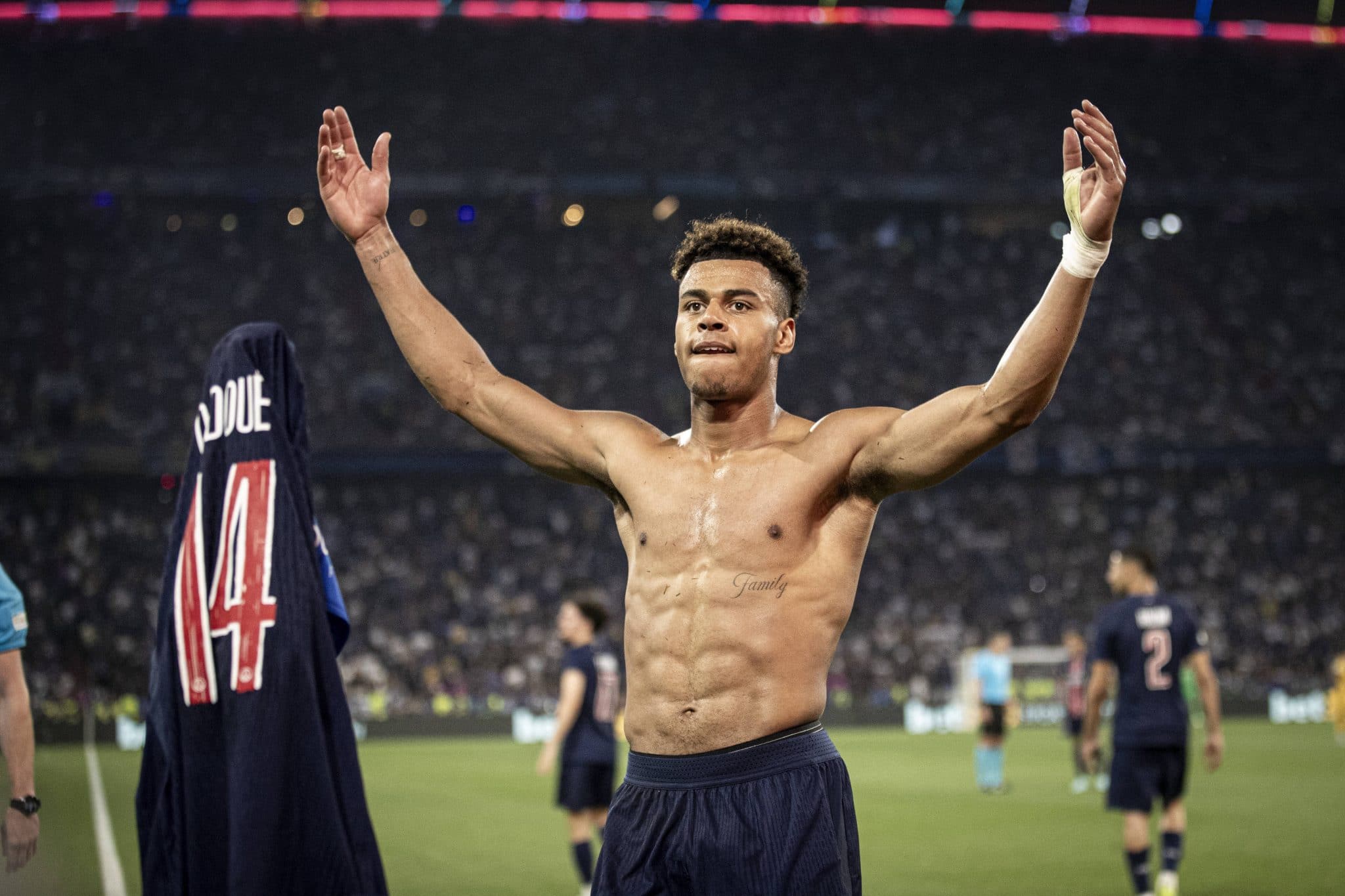 Dou&eacute; foi o nome da final da Champions vencida pelo PSG (Foto: Imago)