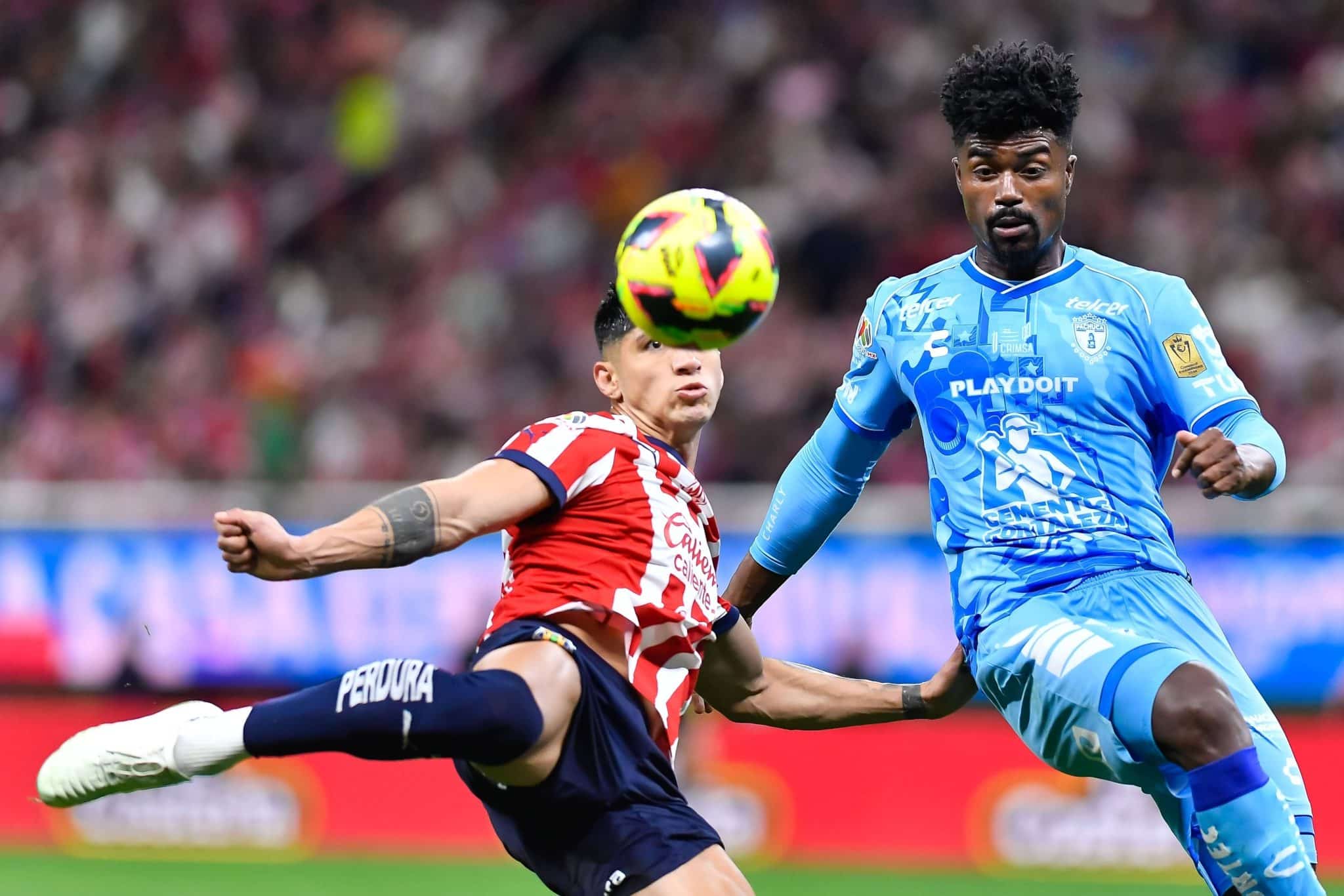 Eduardo Bauermann, ex-Santos, pertence ao Pachuca Foto: (Imago)