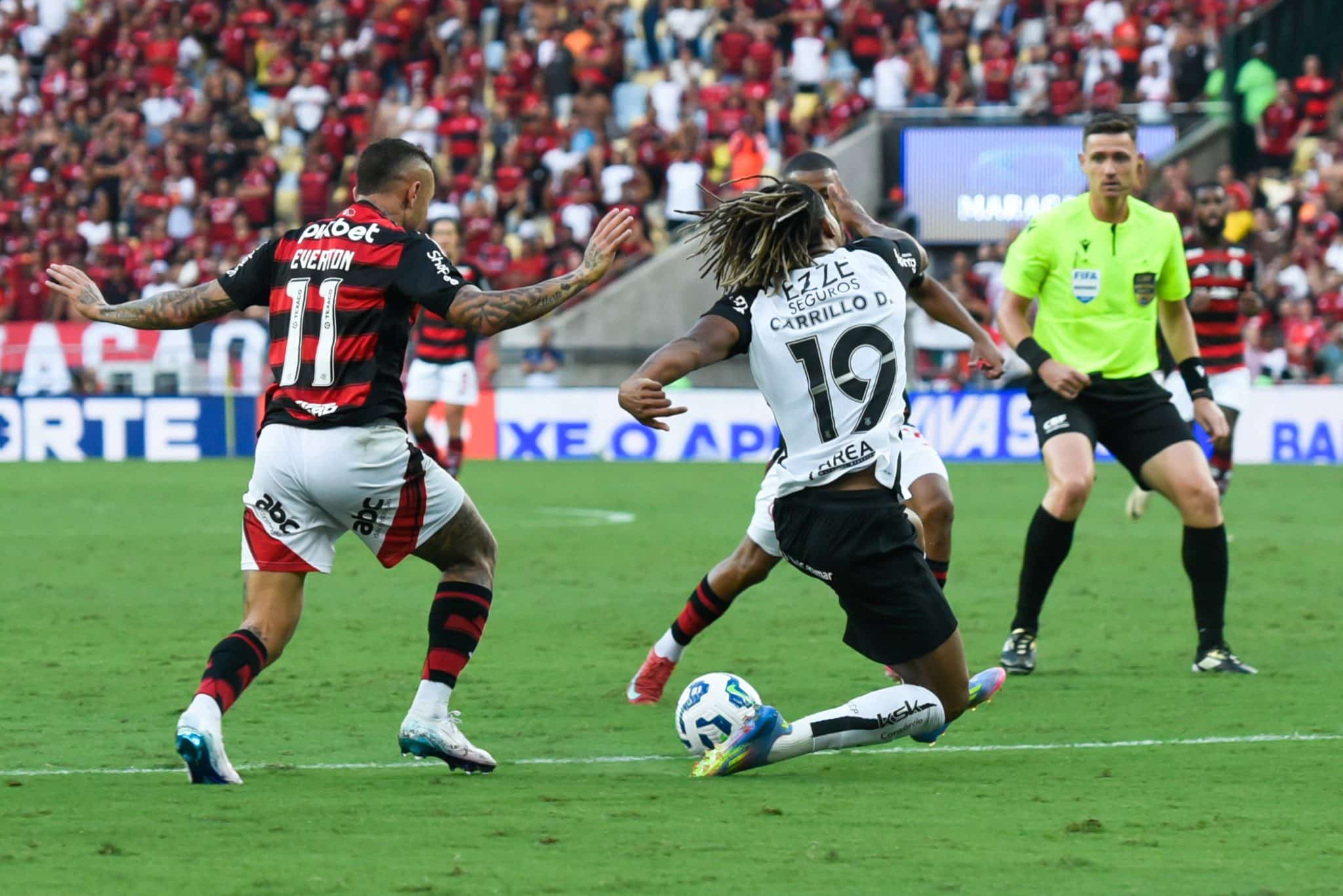 Flamengo e Corinthians. Foto: Imago