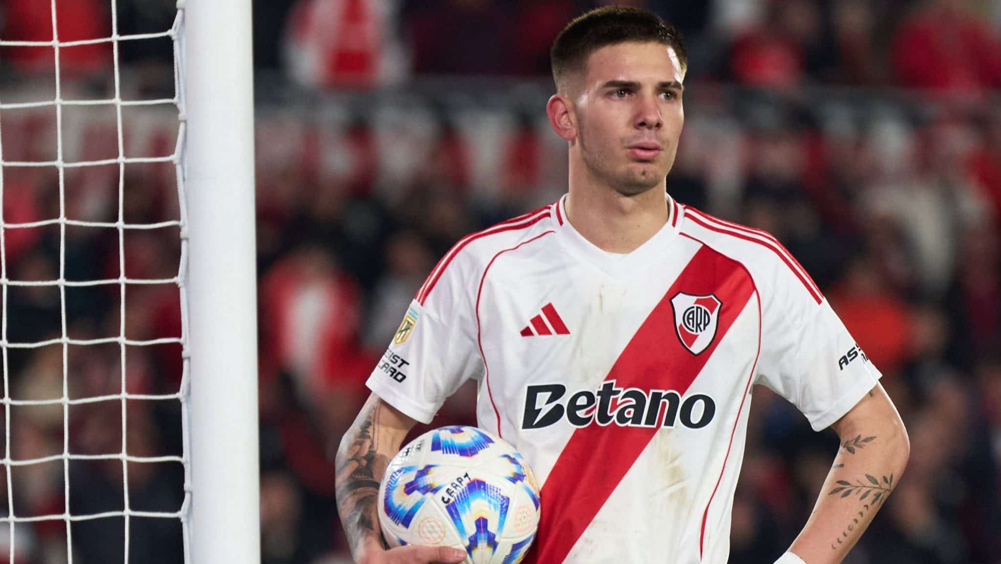Franco Mastantuono, revela&ccedil;&atilde;o do River Plate Foto: (Imago)