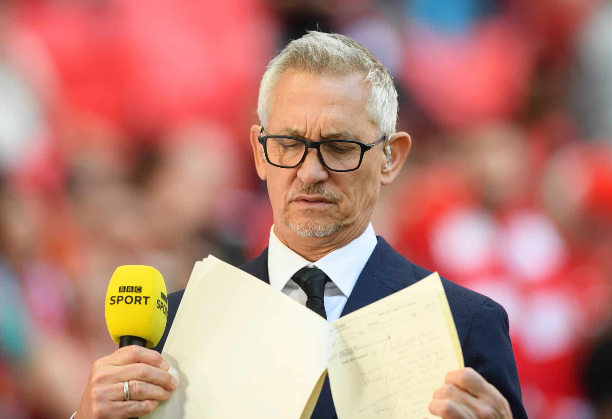 Lineker em transmiss&atilde;o da FA Cup na BBC (Foto: Imago)