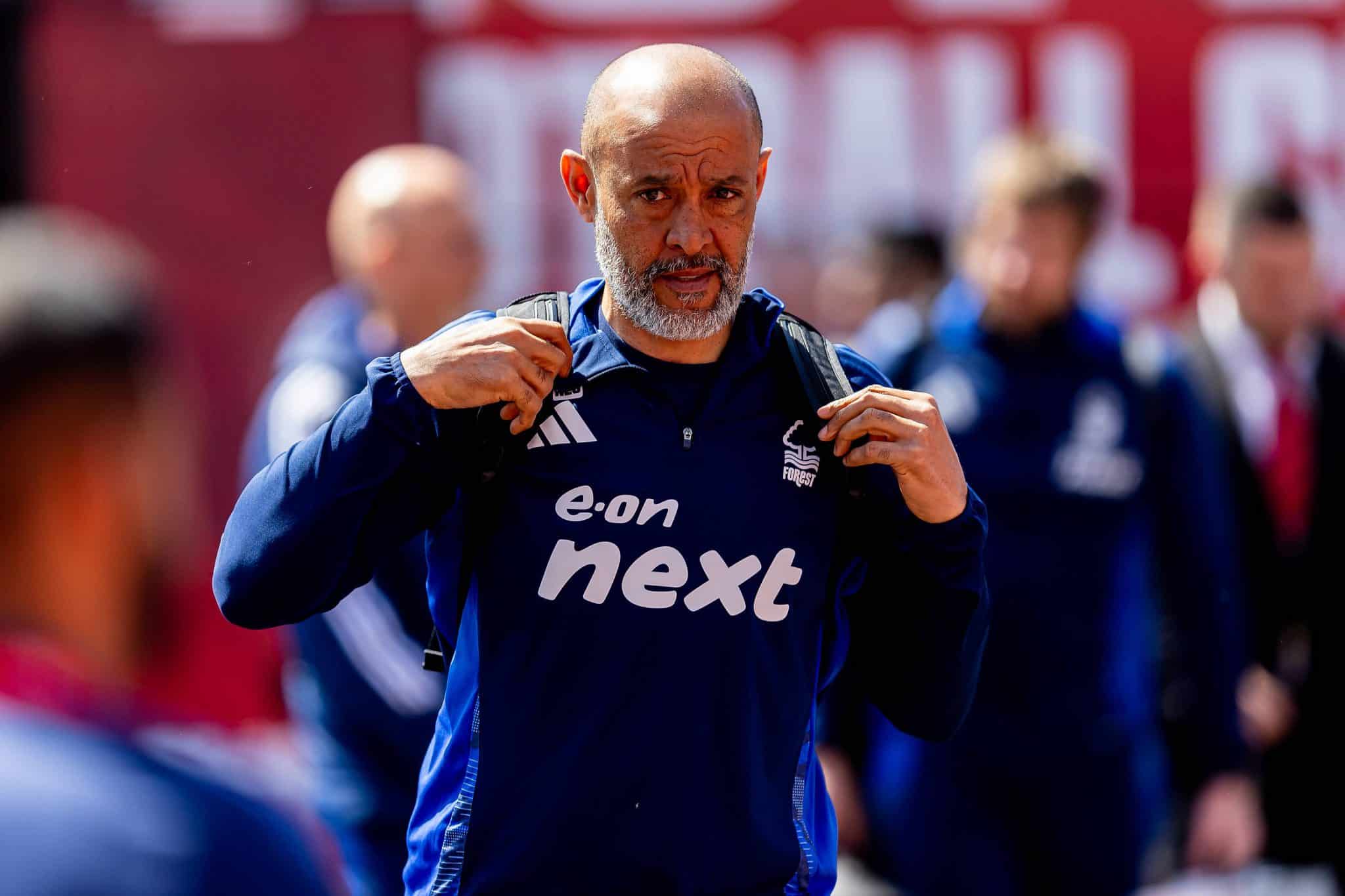 Nuno Esp&iacute;rito Santo, treinador do Nottingham Forest
