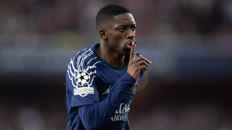 De afastado a candidato à Bola de Ouro: A montanha-russa de Dembélé no PSG nesta temporada