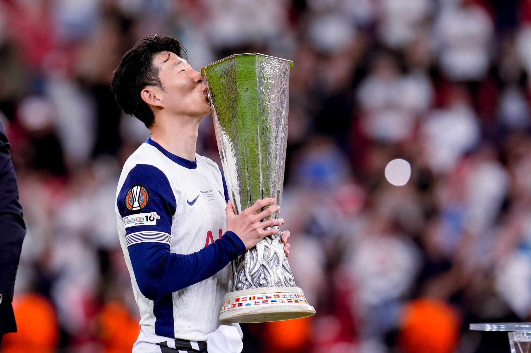 Son foi campe&atilde;o da Europa League com o Tottenham (Foto: Imago)