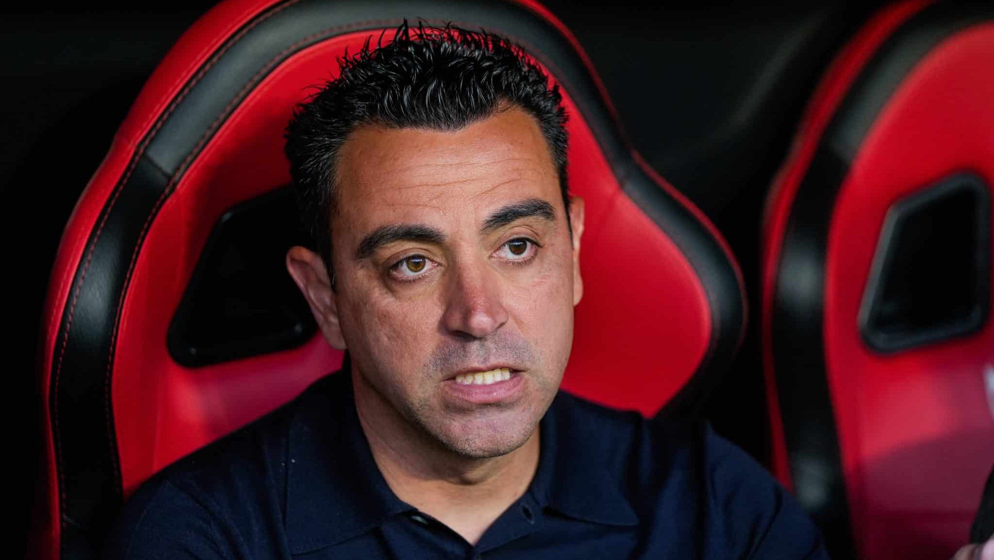 Xavi Hern&aacute;ndez, ex-t&eacute;cnico do Barcelona Foto: (Imago)