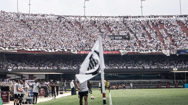 O que falta para o Santos confirmar duelo com o Flamengo no MorumBIS?