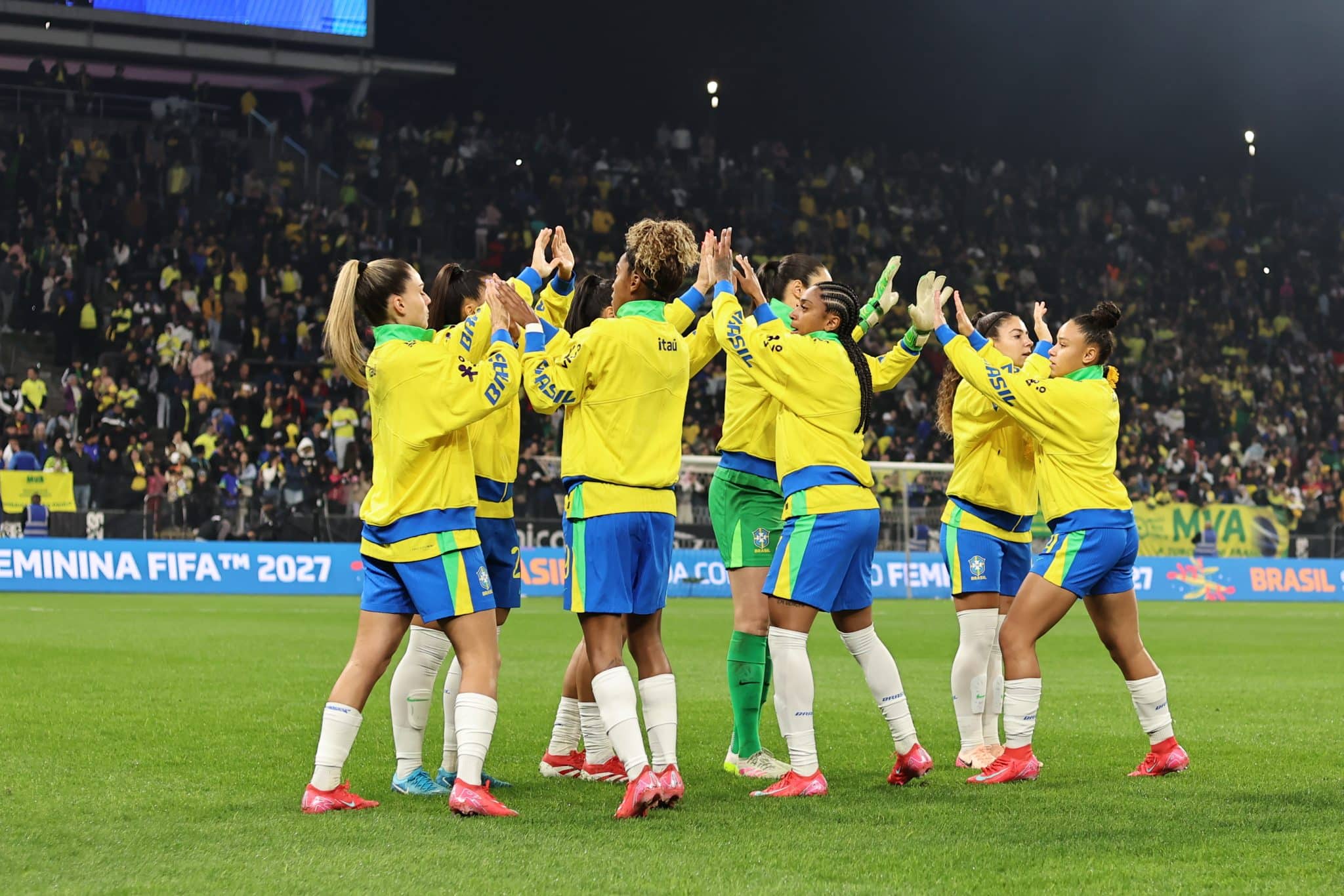   33.325 pessoas estiveram presentes na Neo Qu&iacute;mica Arena para acompanhar a vit&oacute;ria do Brasil por 3 a 1 contra o Jap&atilde;o no primeiro dos dois amistosos Foto: L&iacute;via Villas Boas/CBF