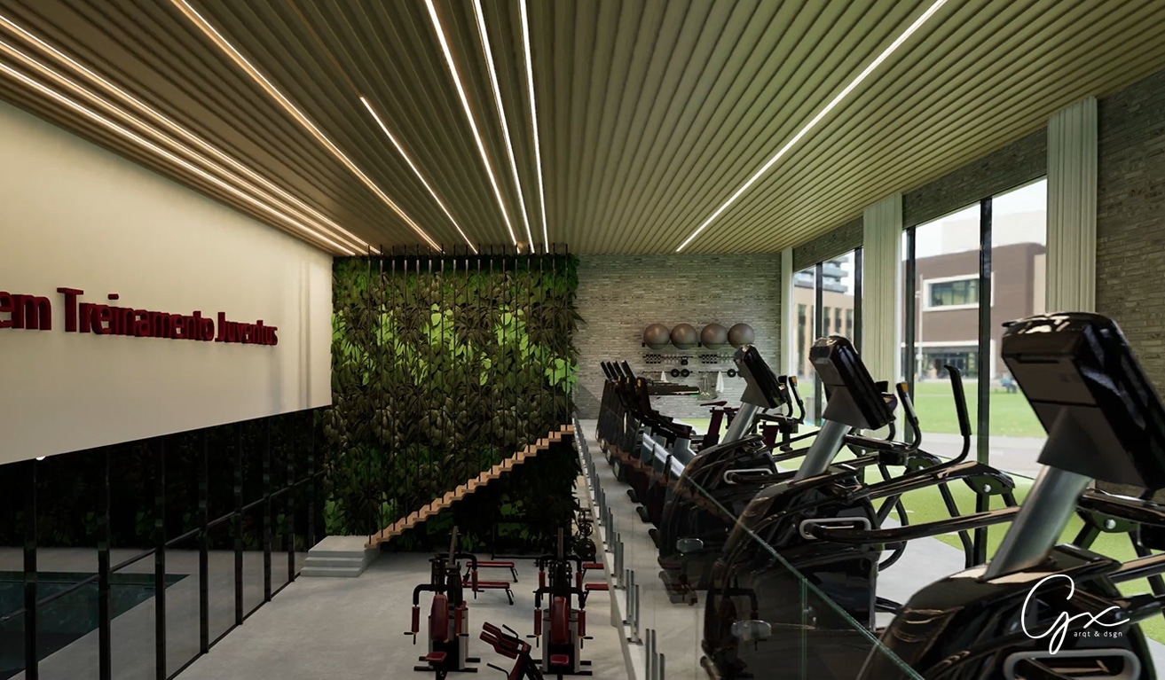 Projeto para a academia dos jogadores do Juventus