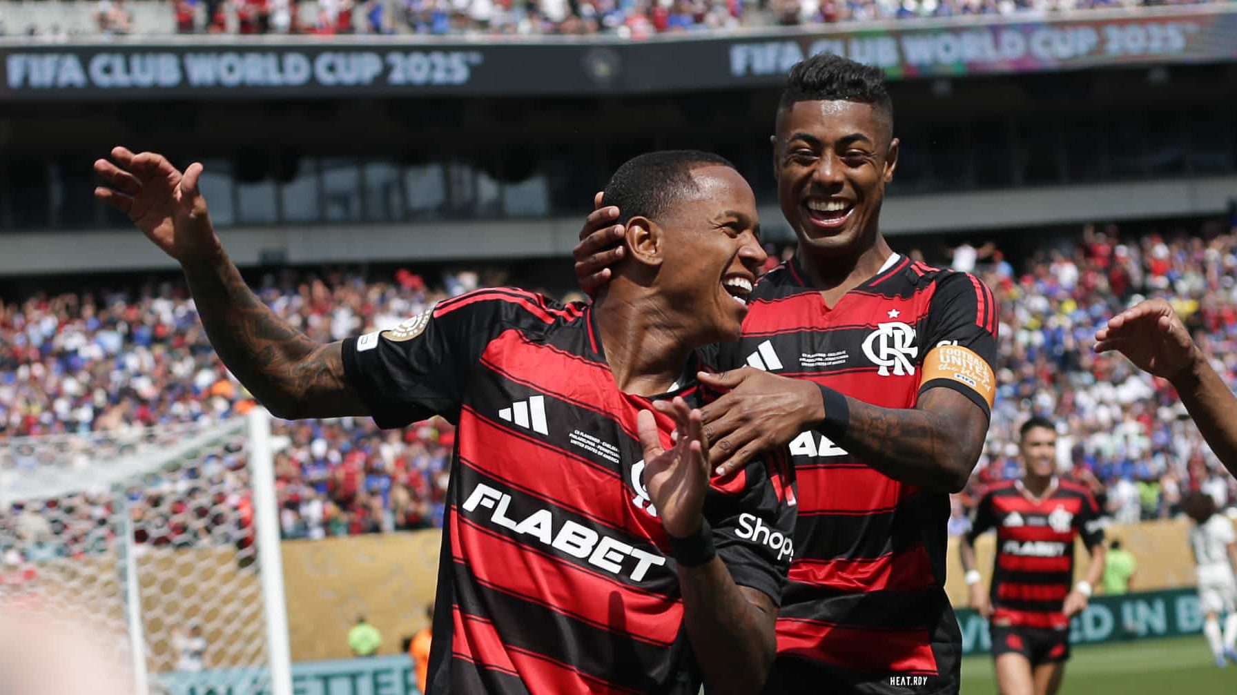 Flamengo se imp&ocirc;s contra o Chelsea (Foto: Gilvan de Souza/Flamengo)
