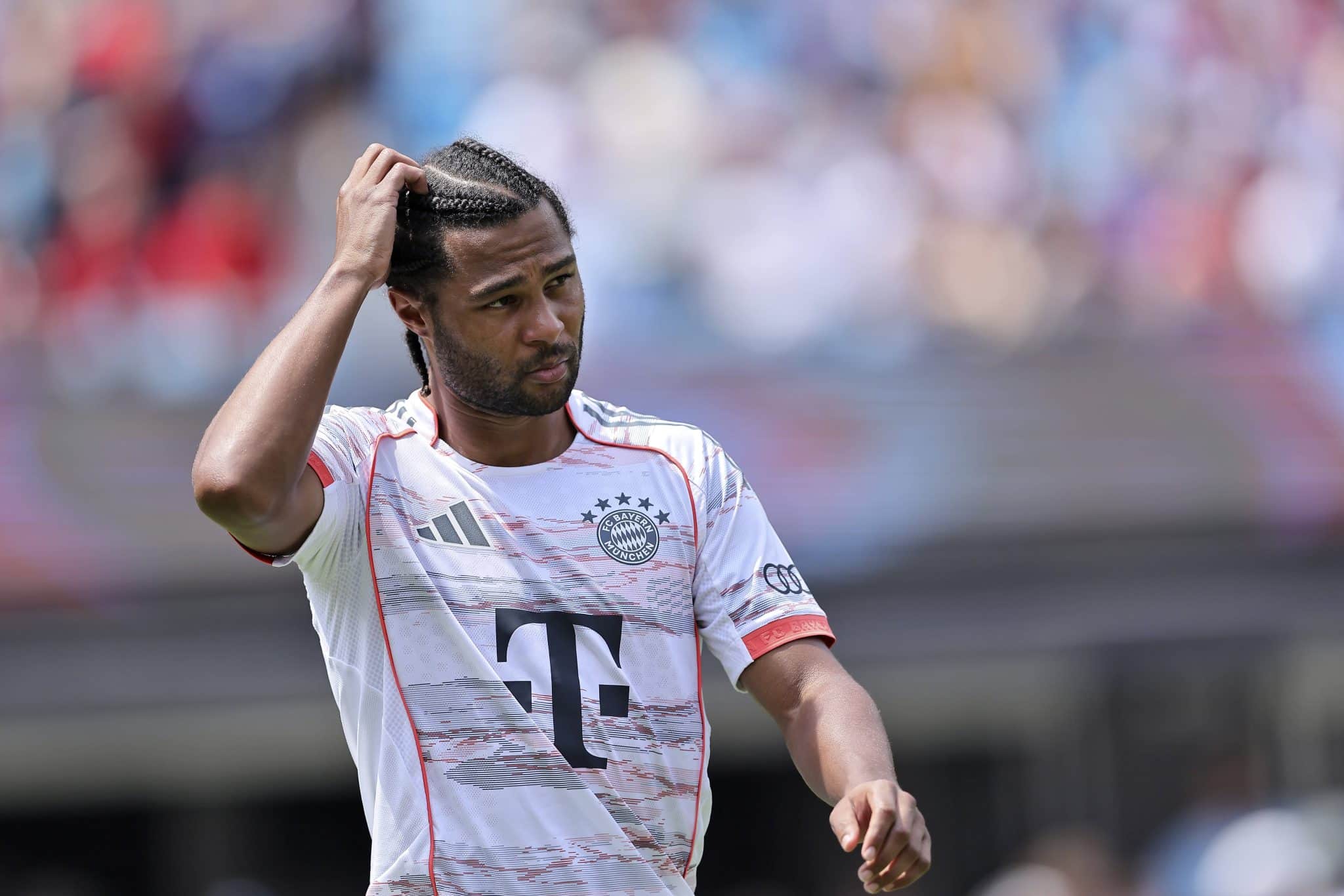 Gnabry pelo Bayern de Munique no Mundial (Foto: Imago)