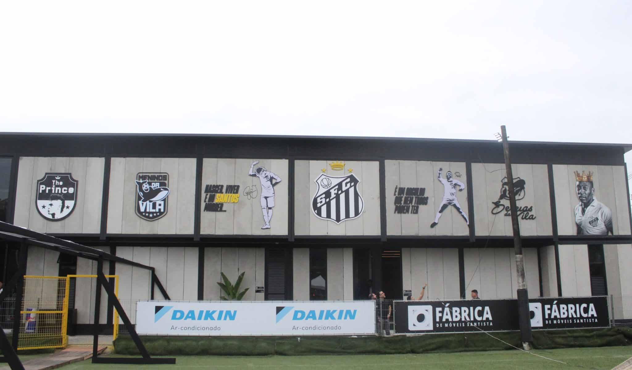 Novo pr&eacute;dio do CT Rei Pel&eacute;